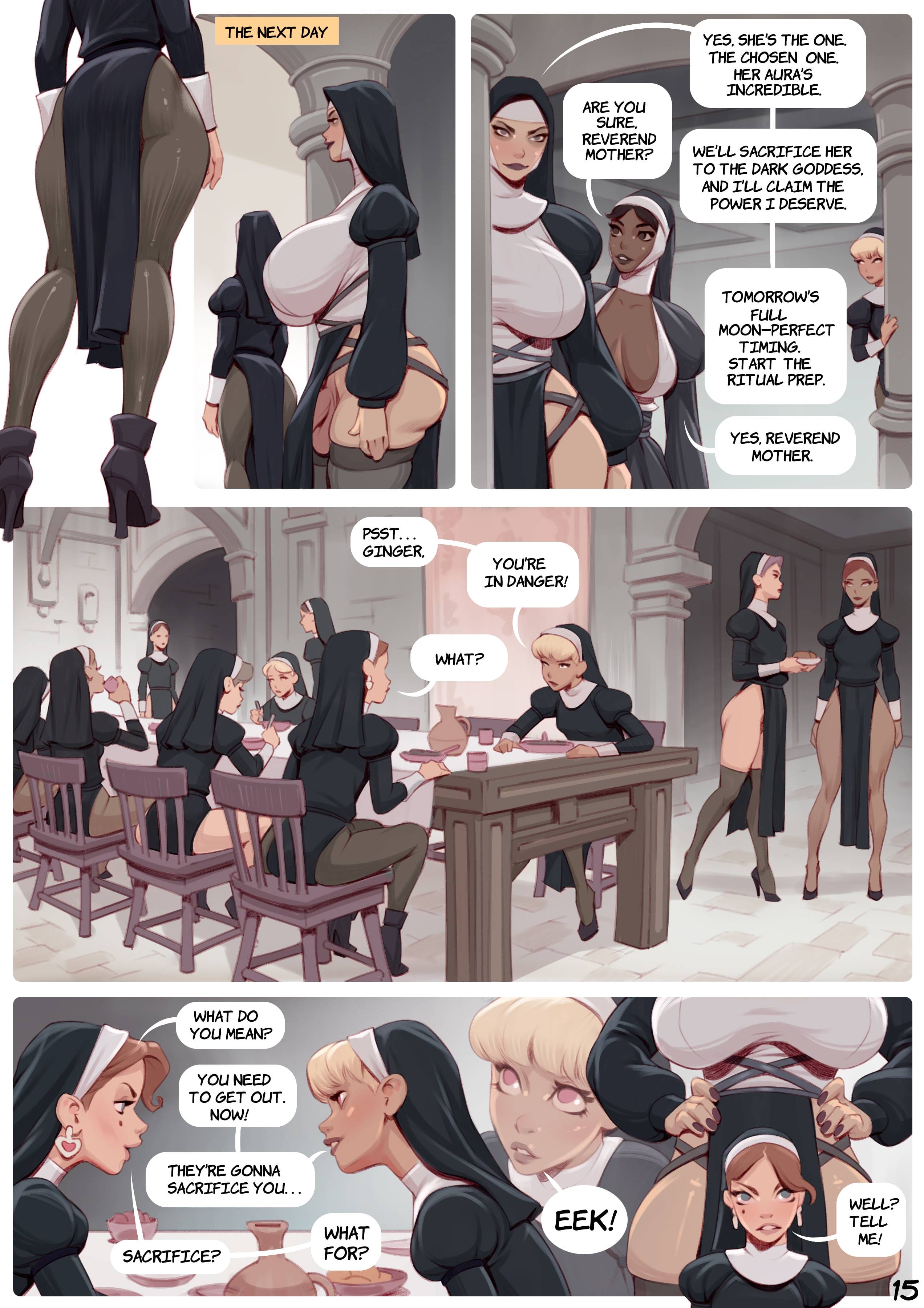 Nun On The Run [Rino99] 1.2 . Nun On The Run - Futa - Chapter 1 [Rino99] – page 15