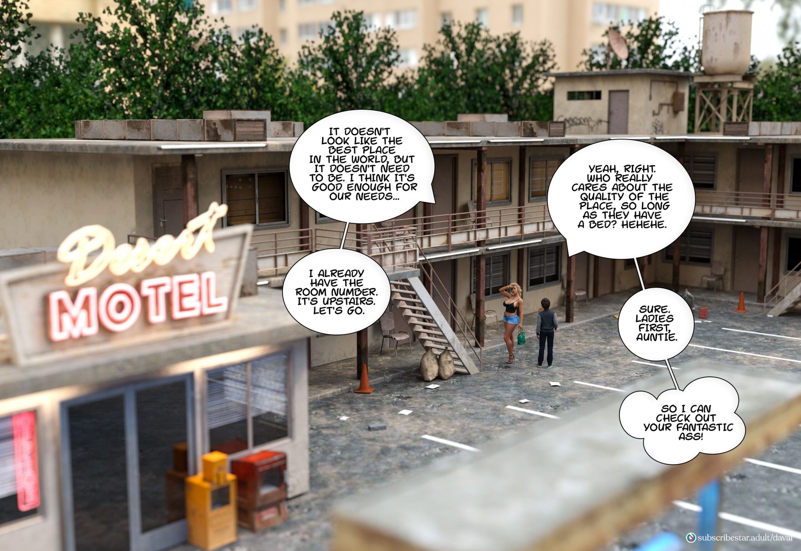 Together [Daval3D] 3 . Together - Chapter 3 [Daval3D] – page 77