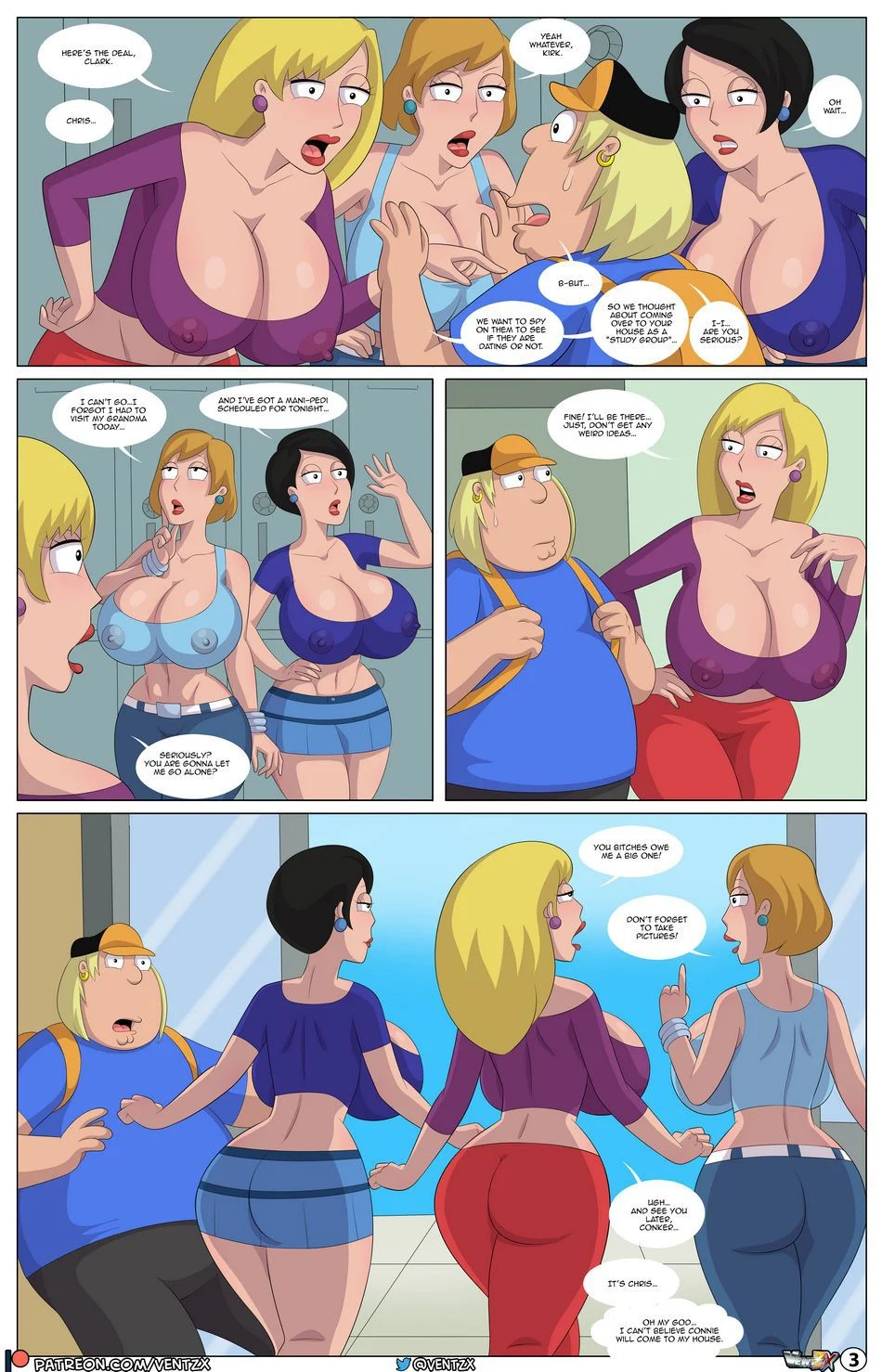 Quahog Diaries (Family Guy) [Arabatos] 3 . Quahog Diaries - Chapter 3 (Family Guy) [Arabatos] – page 3