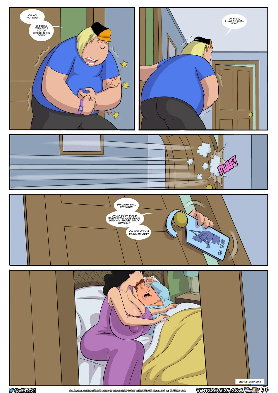 Quahog Diaries (Family Guy) [Arabatos] 3 . Quahog Diaries - Chapter 3 (Family Guy) [Arabatos] – page 50