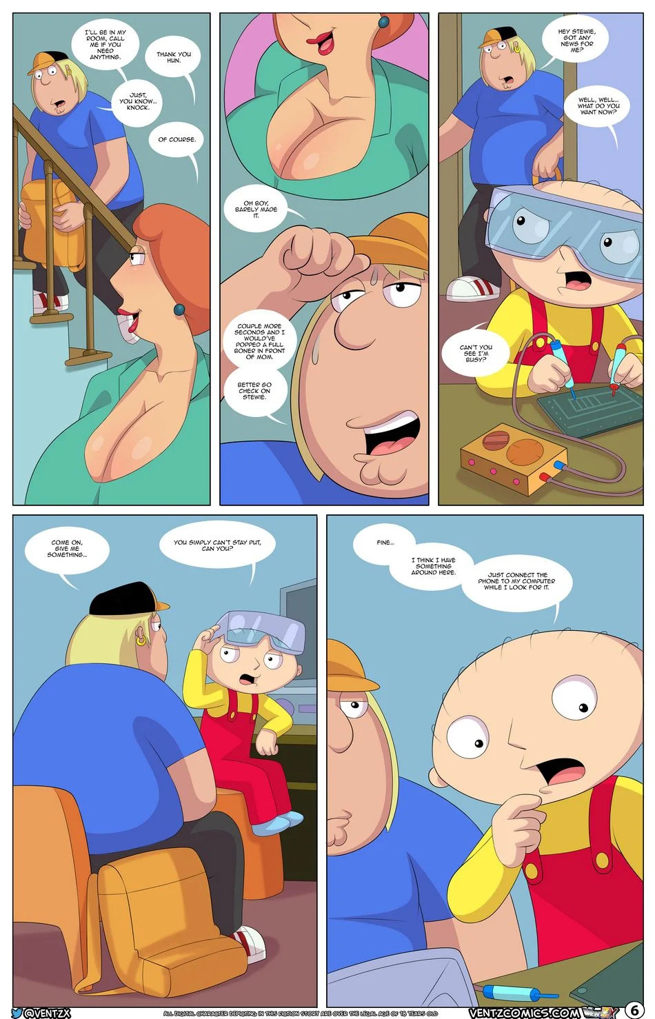 Quahog Diaries (Family Guy) [Arabatos] 3 . Quahog Diaries - Chapter 3 (Family Guy) [Arabatos] – page 6