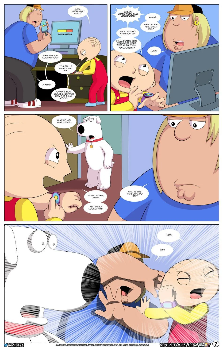 Quahog Diaries (Family Guy) [Arabatos] 3 . Quahog Diaries - Chapter 3 (Family Guy) [Arabatos] – page 7