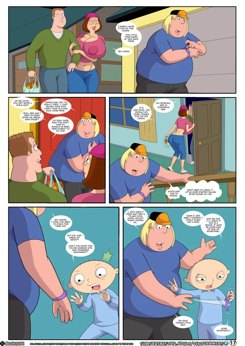 Quahog Diaries (Family Guy) [Arabatos] 4 . Quahog Diaries - Chapter 4 (Family Guy) [Arabatos] – page 17