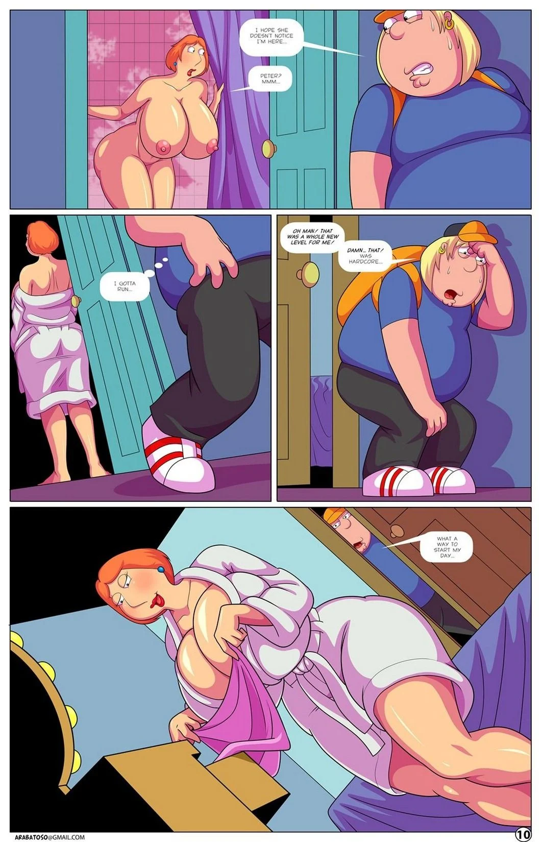 Quahog Diaries (Family Guy) [Arabatos] 1-2 . Quahog Diaries - Chapter 1-2 (Family Guy) [Arabatos] – page 18