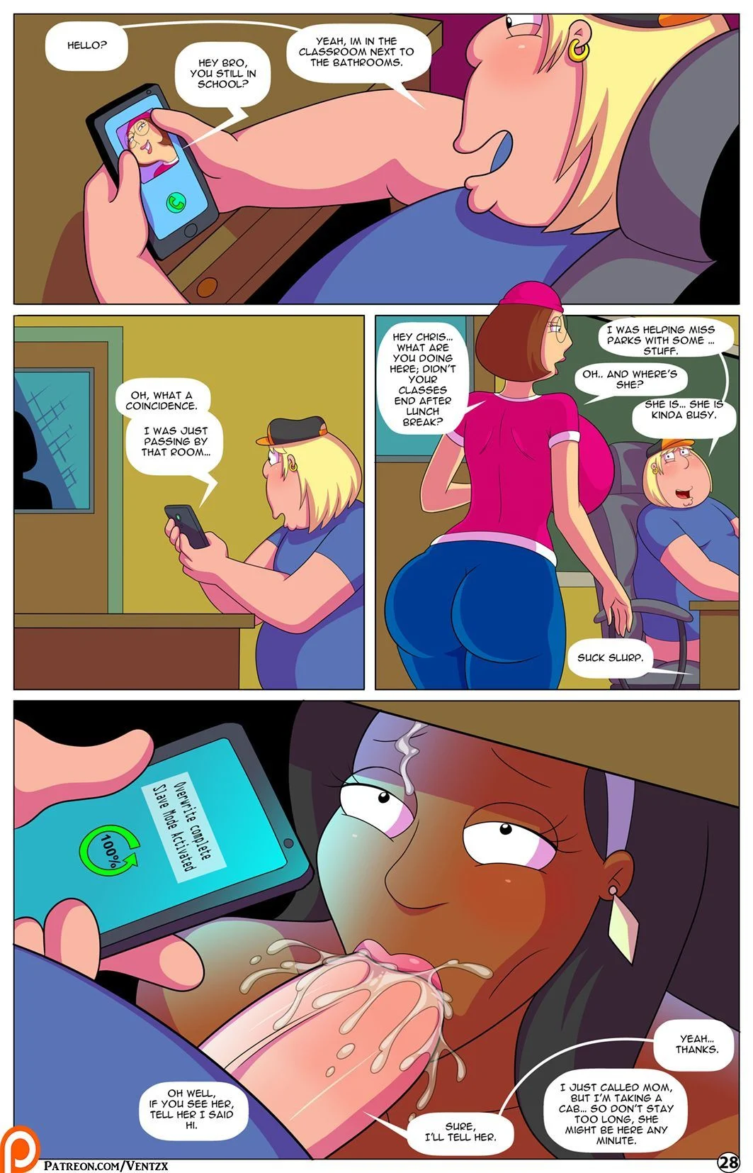 Quahog Diaries (Family Guy) [Arabatos] 1-2 . Quahog Diaries - Chapter 1-2 (Family Guy) [Arabatos] – page 36