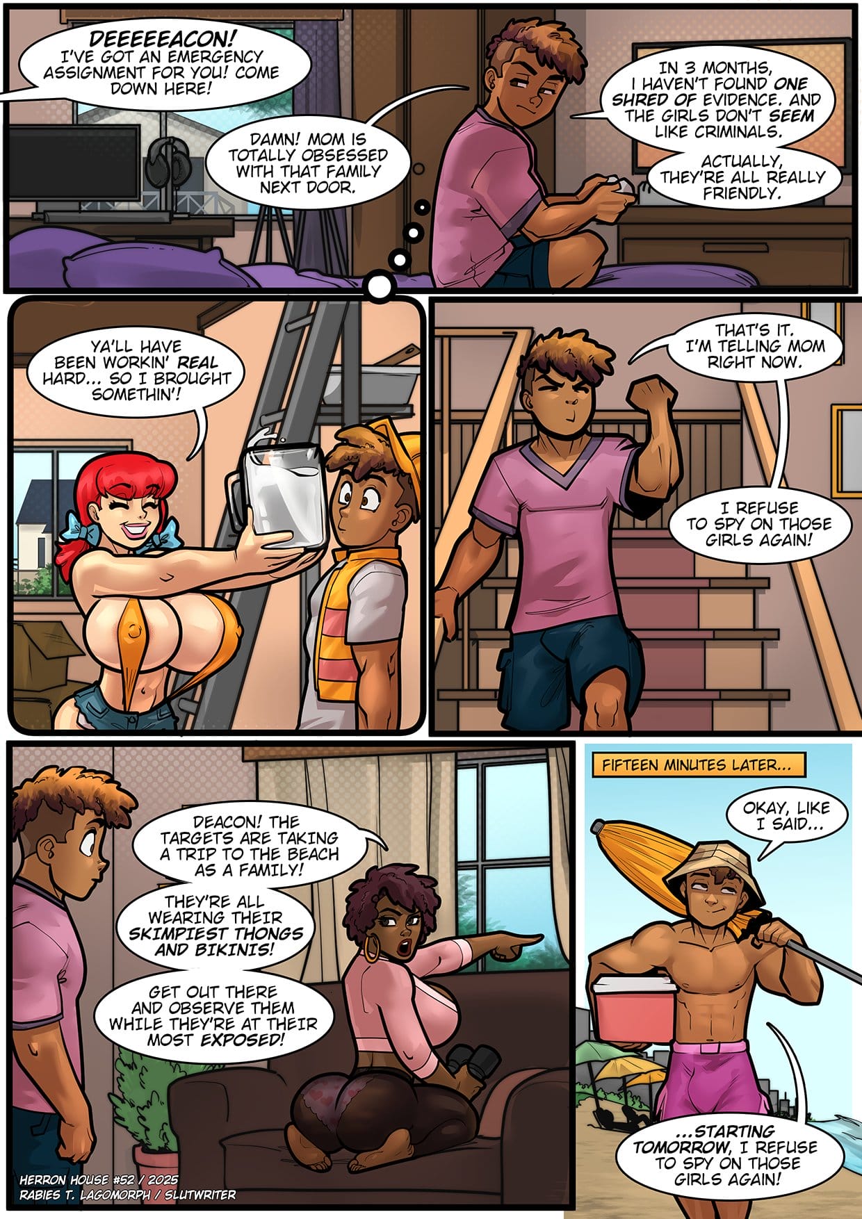 Herron House [Rabies T Lagomorph] 1 . Herron House - Chapter 1 [Rabies T Lagomorph] – page 56