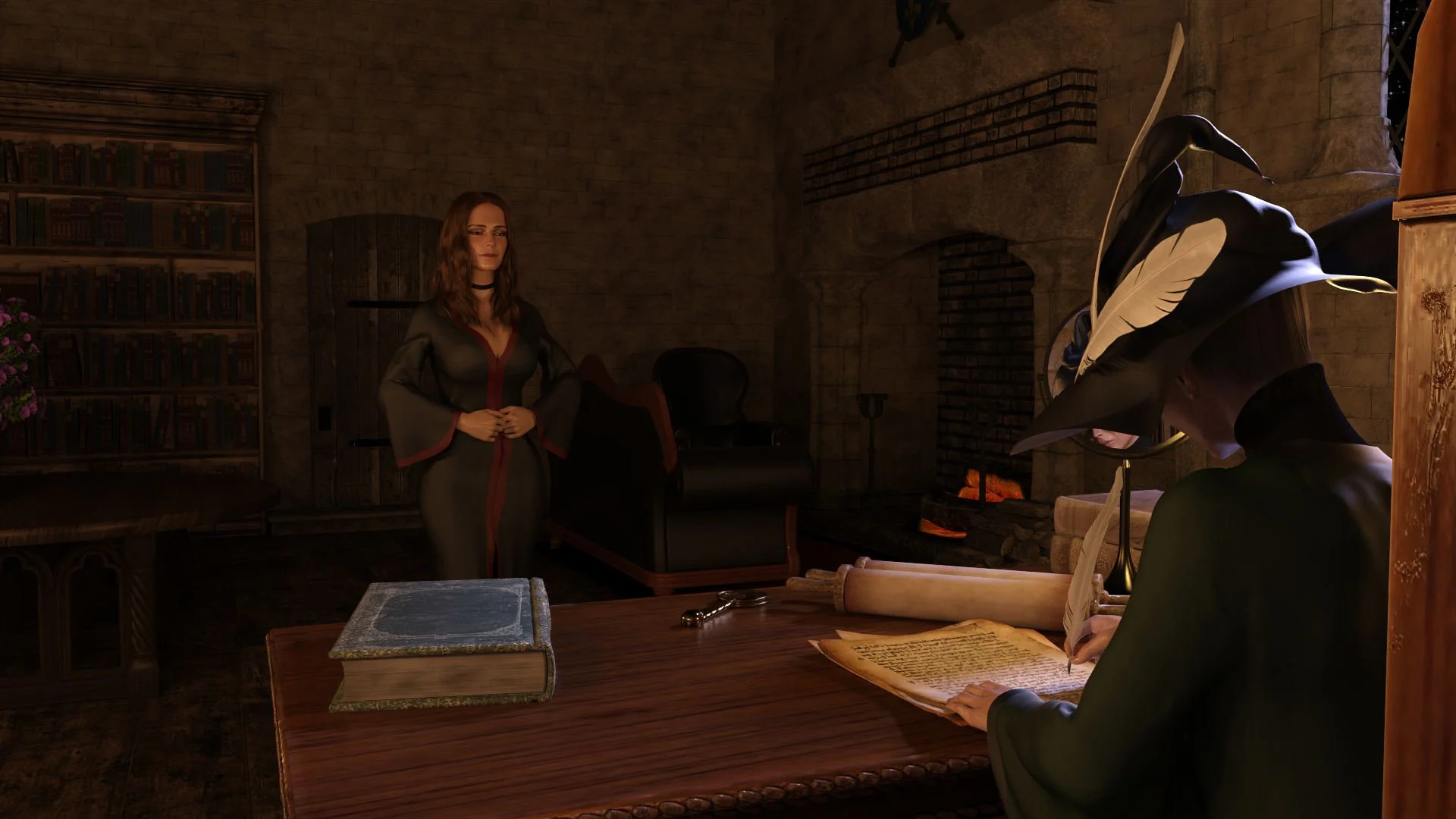 Hermione Granger and the Professor's Wand (Harry Potter) [Serge3DX] 1.5 . Hermione Granger and the Professor's Wand - Textless - Chapter 1 (Harry Potter) [Serge3DX] – page 4