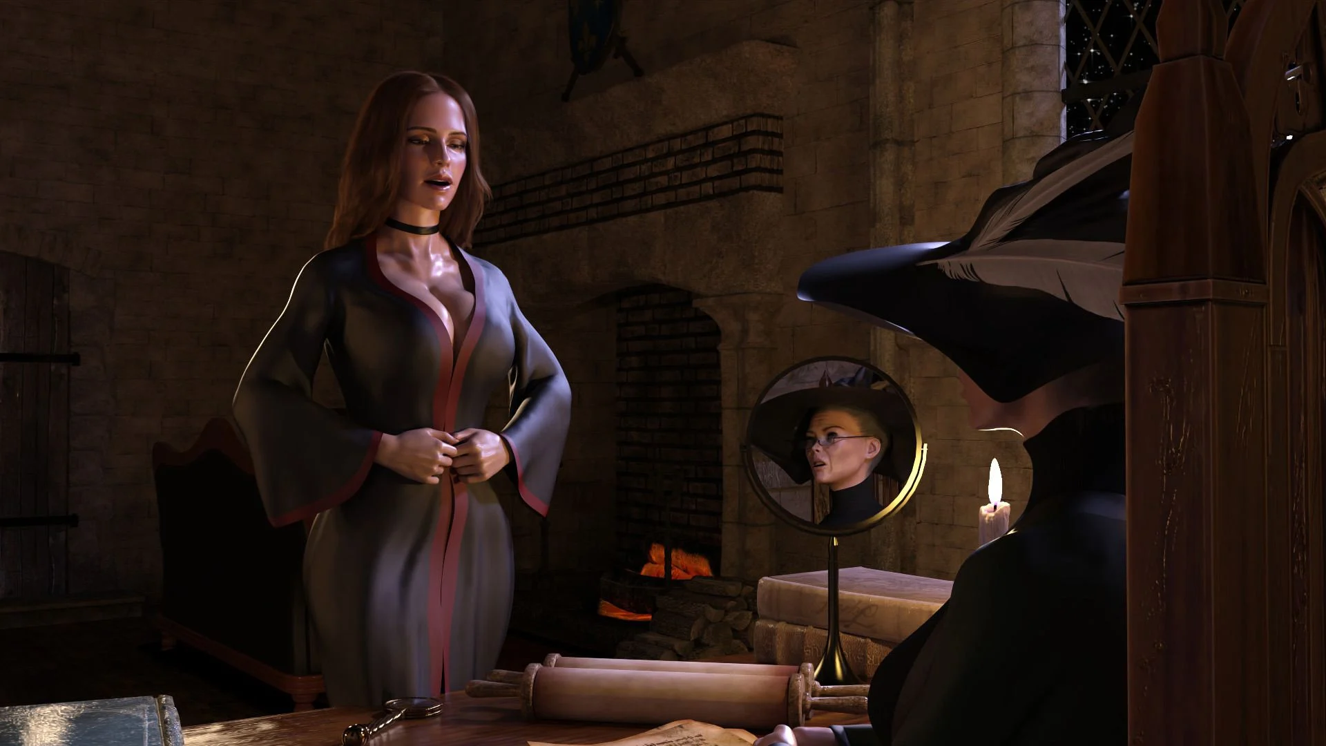 Hermione Granger and the Professor's Wand (Harry Potter) [Serge3DX] 1.5 . Hermione Granger and the Professor's Wand - Textless - Chapter 1 (Harry Potter) [Serge3DX] – page 5