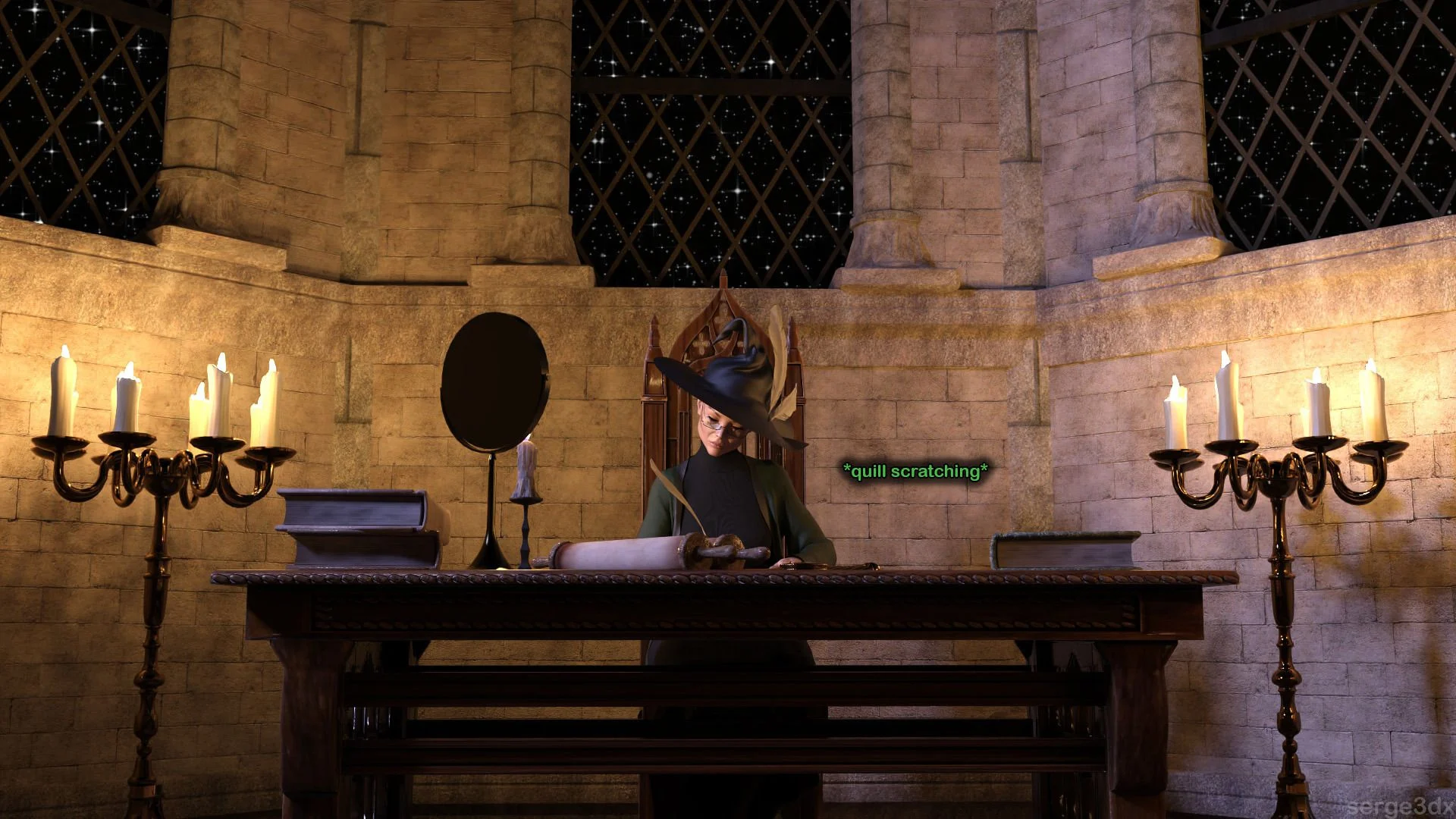 Hermione Granger and the Professor's Wand (Harry Potter) [Serge3DX] 1 . Hermione Granger and the Professor's Wand - Chapter 1 (Harry Potter) [Serge3DX] – page 3