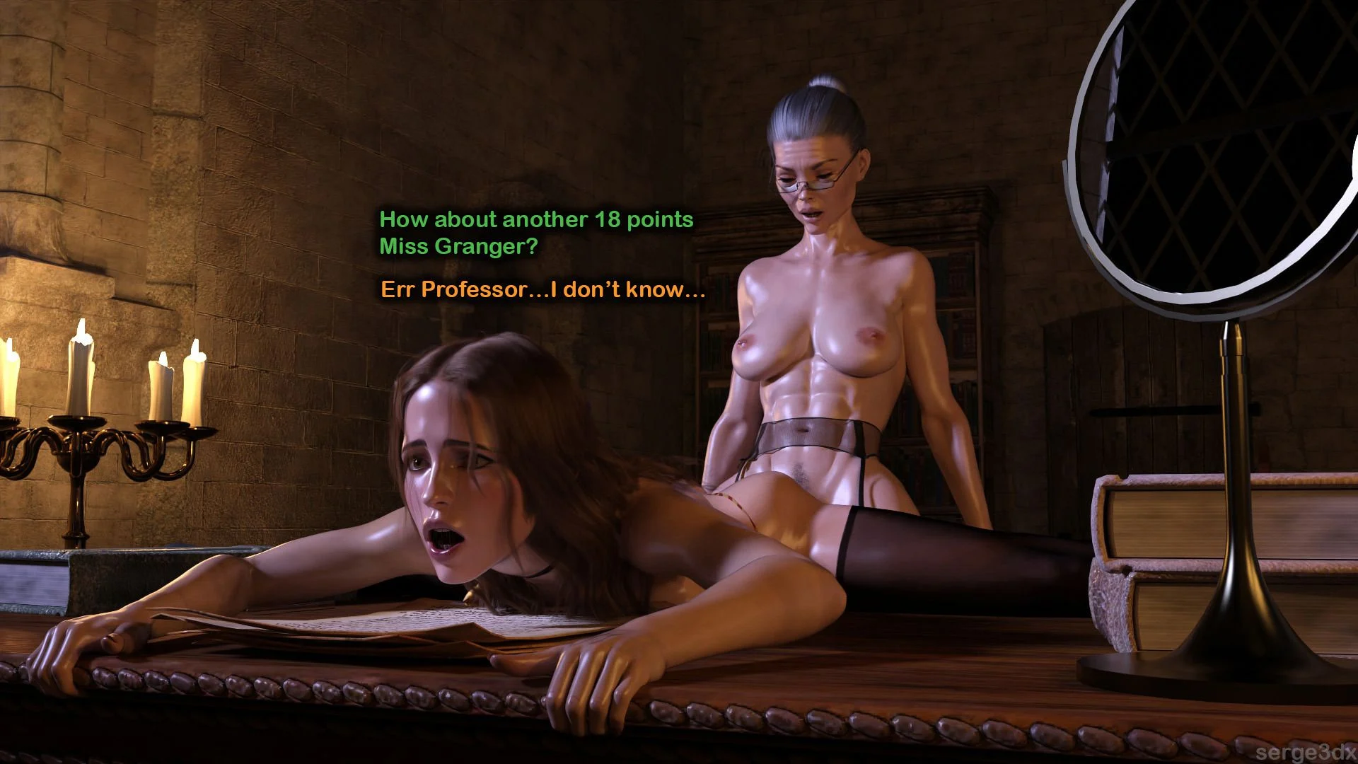 Hermione Granger and the Professor's Wand (Harry Potter) [Serge3DX] 1 . Hermione Granger and the Professor's Wand - Chapter 1 (Harry Potter) [Serge3DX] – page 65