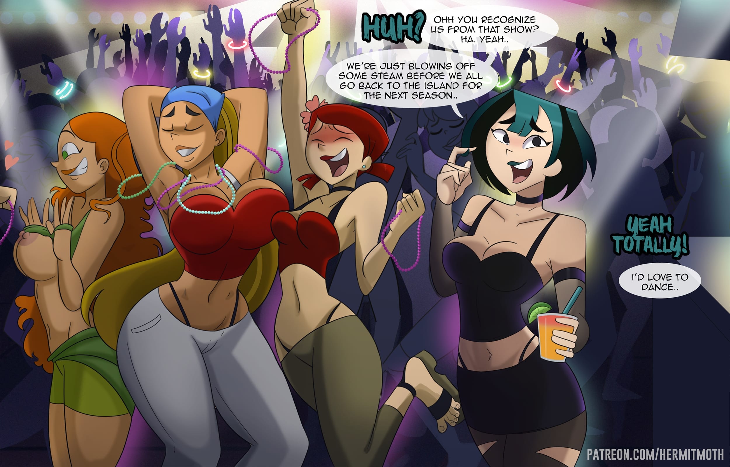 College Drama (Total Drama Island) [Hermit Moth] 5 . College Drama - Off Season Club - (Total Drama Island) [Hermit Moth] – page 1