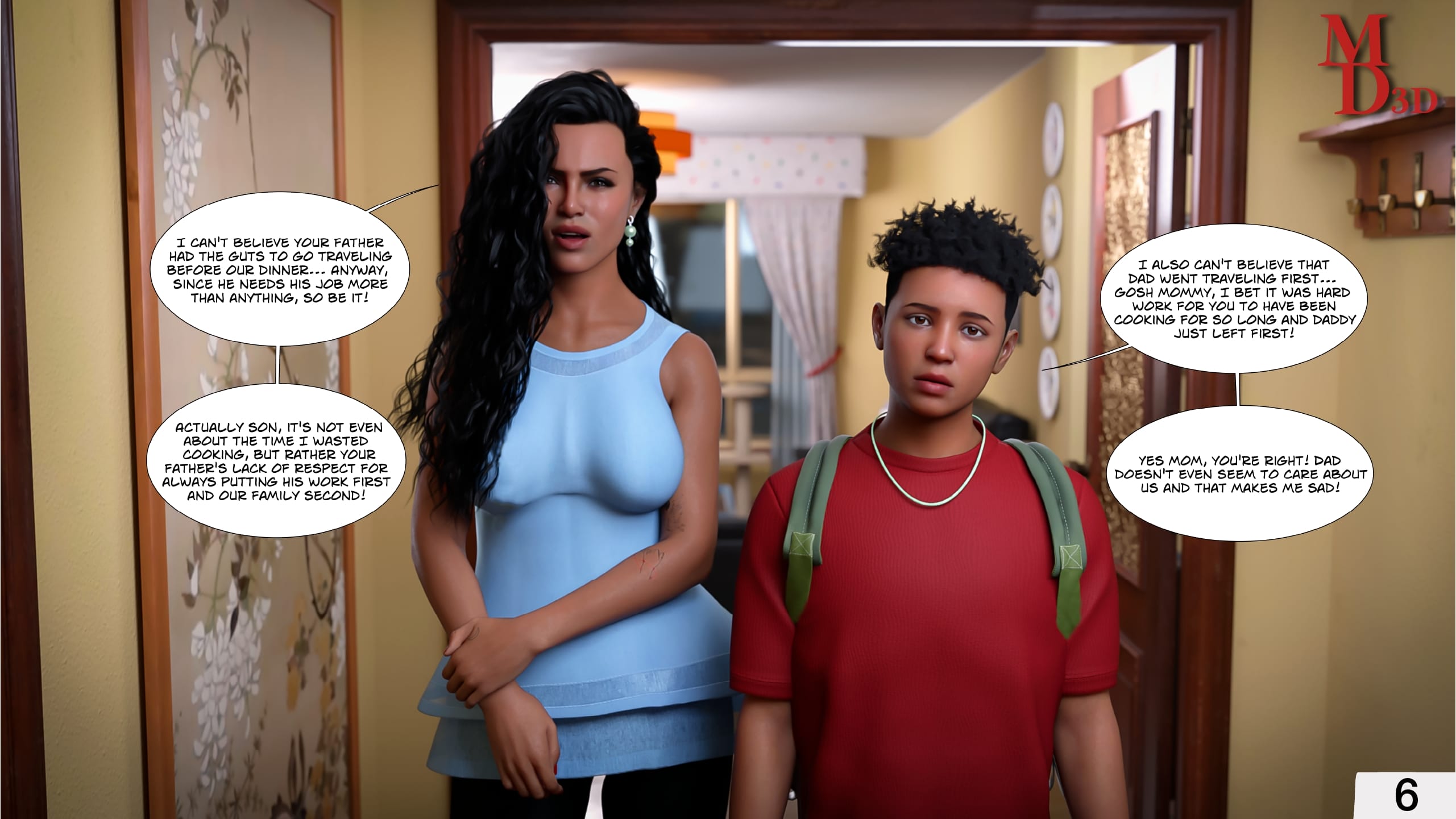 Immoral Temptations [Magic Dragon 3D] 1 . Immoral Temptations - Chapter 1 [Magic Dragon 3D] – page 7