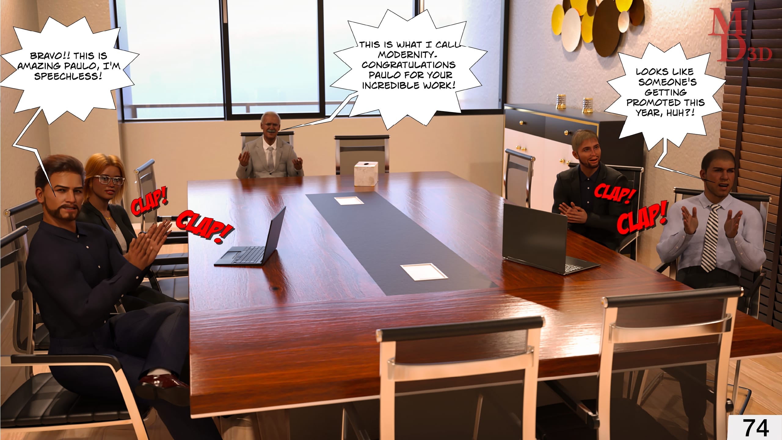Immoral Temptations [Magic Dragon 3D] 1 . Immoral Temptations - Chapter 1 [Magic Dragon 3D] – page 75