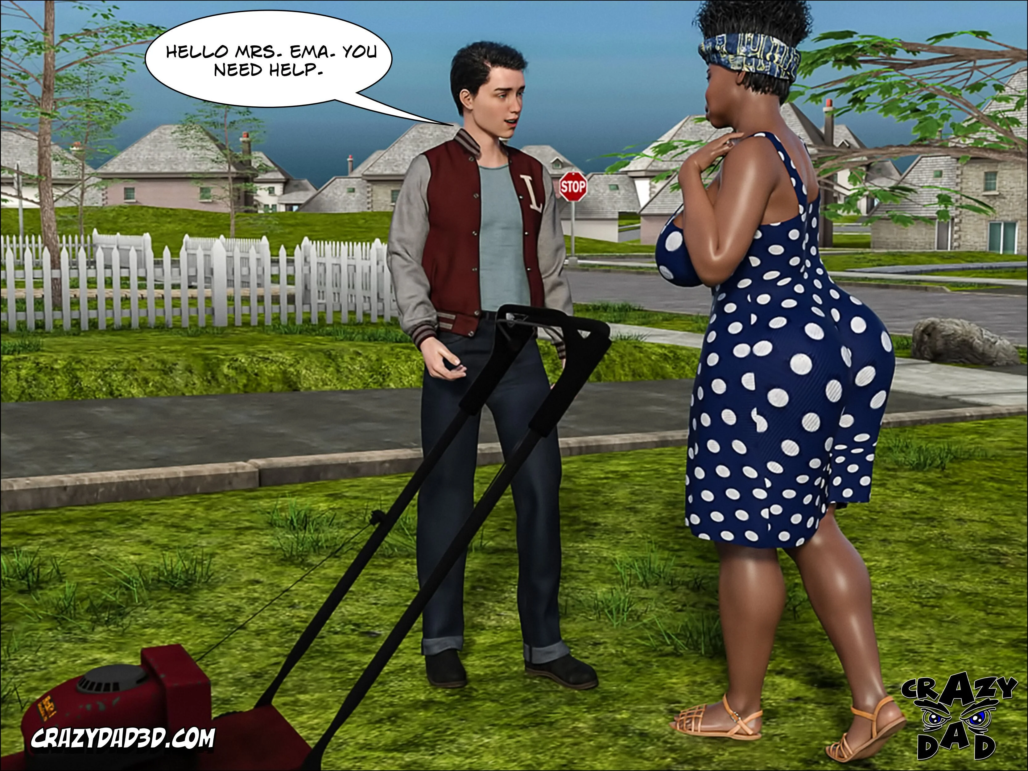 Mom's Help [CrazyDad3D] 22 . Mom's Help - Chapter 22 [CrazyDad3D] – page 40