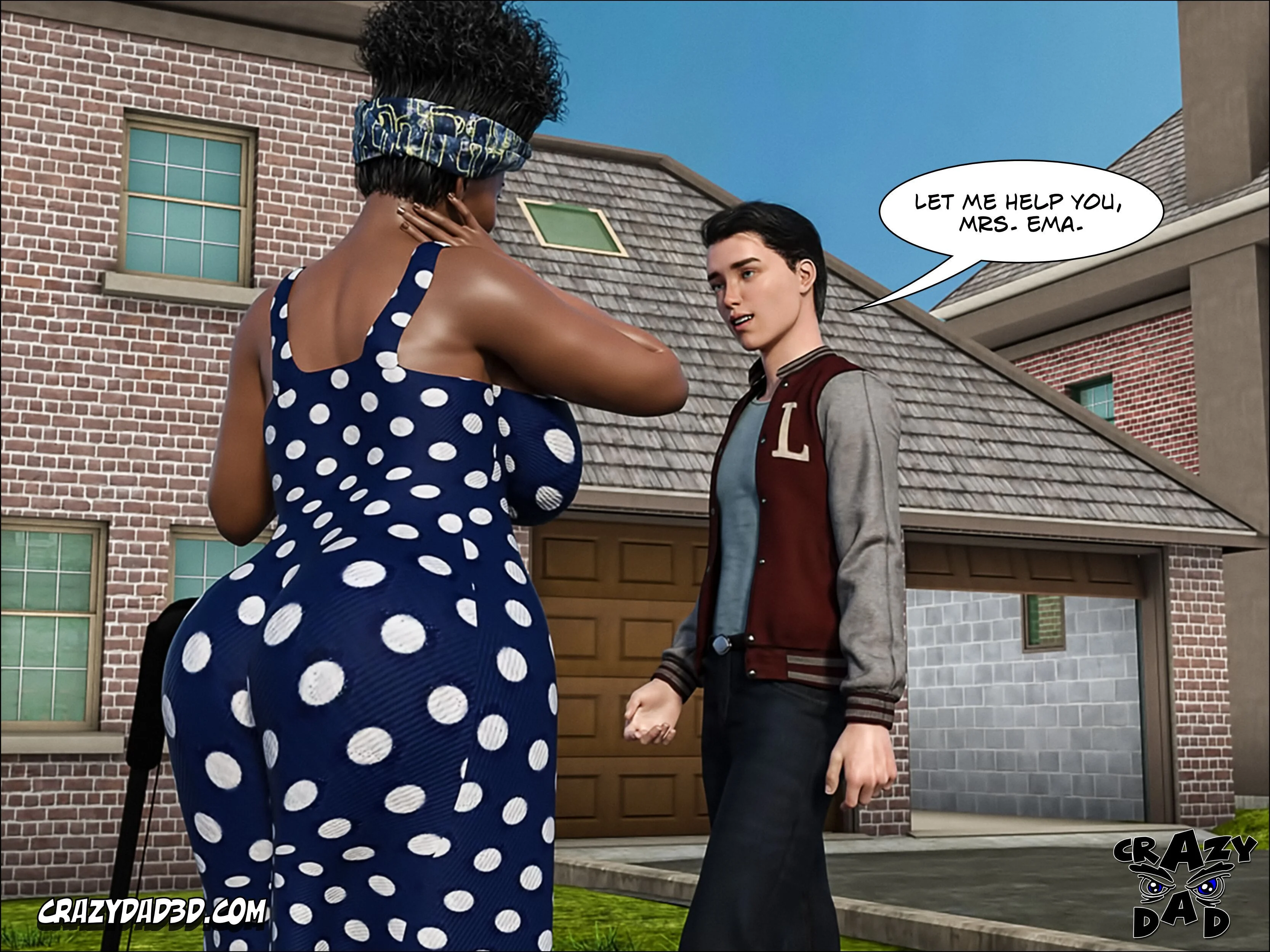 Mom's Help [CrazyDad3D] 22 . Mom's Help - Chapter 22 [CrazyDad3D] – page 42