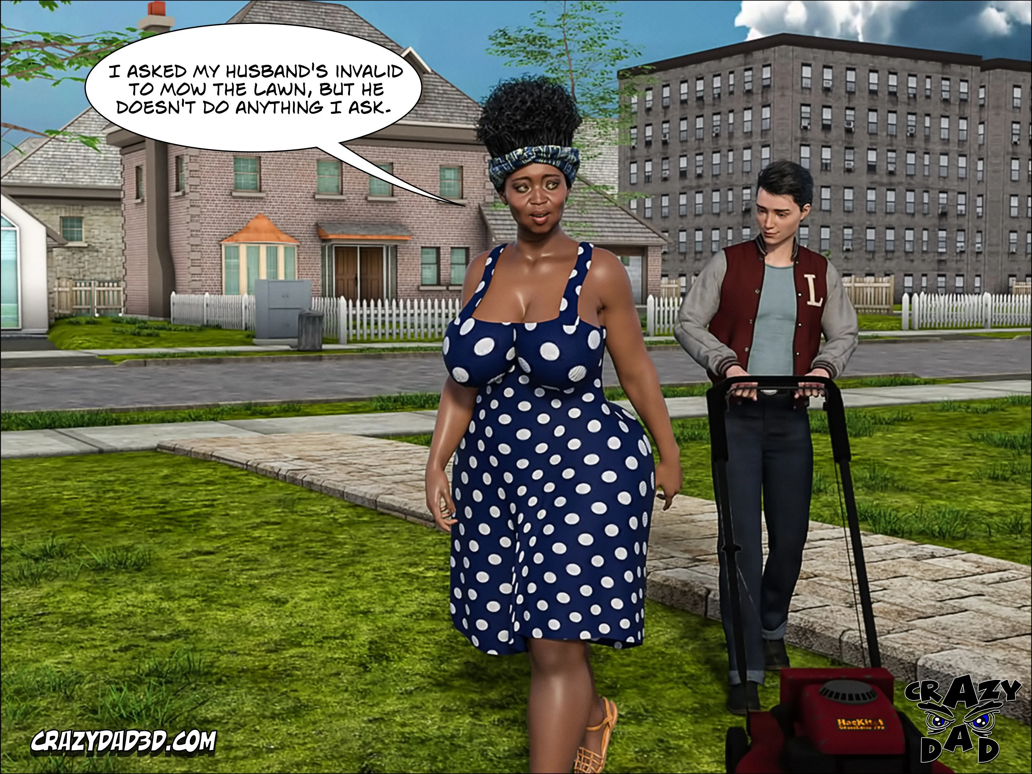 Mom's Help [CrazyDad3D] 22 . Mom's Help - Chapter 22 [CrazyDad3D] – page 43