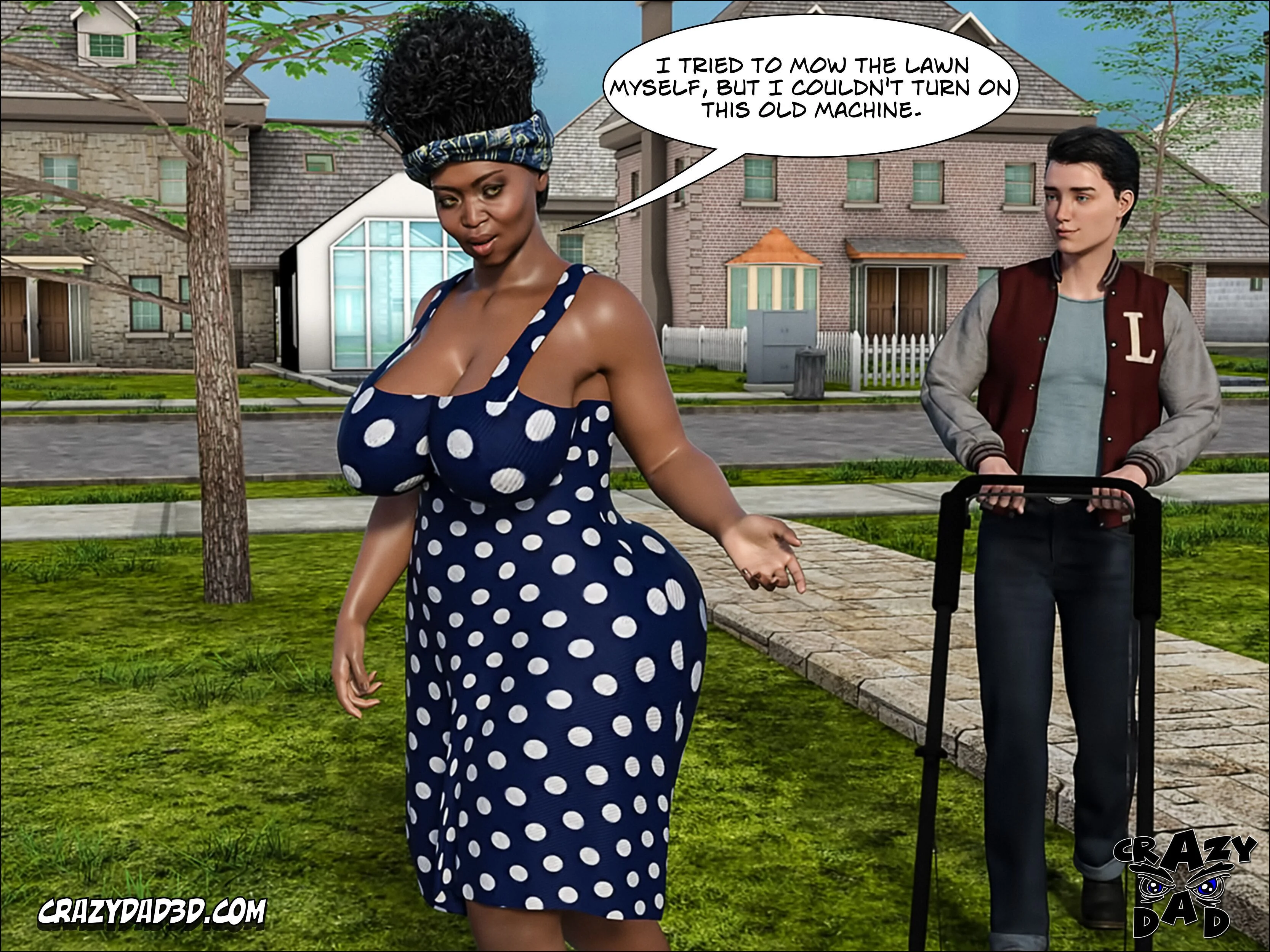 Mom's Help [CrazyDad3D] 22 . Mom's Help - Chapter 22 [CrazyDad3D] – page 44