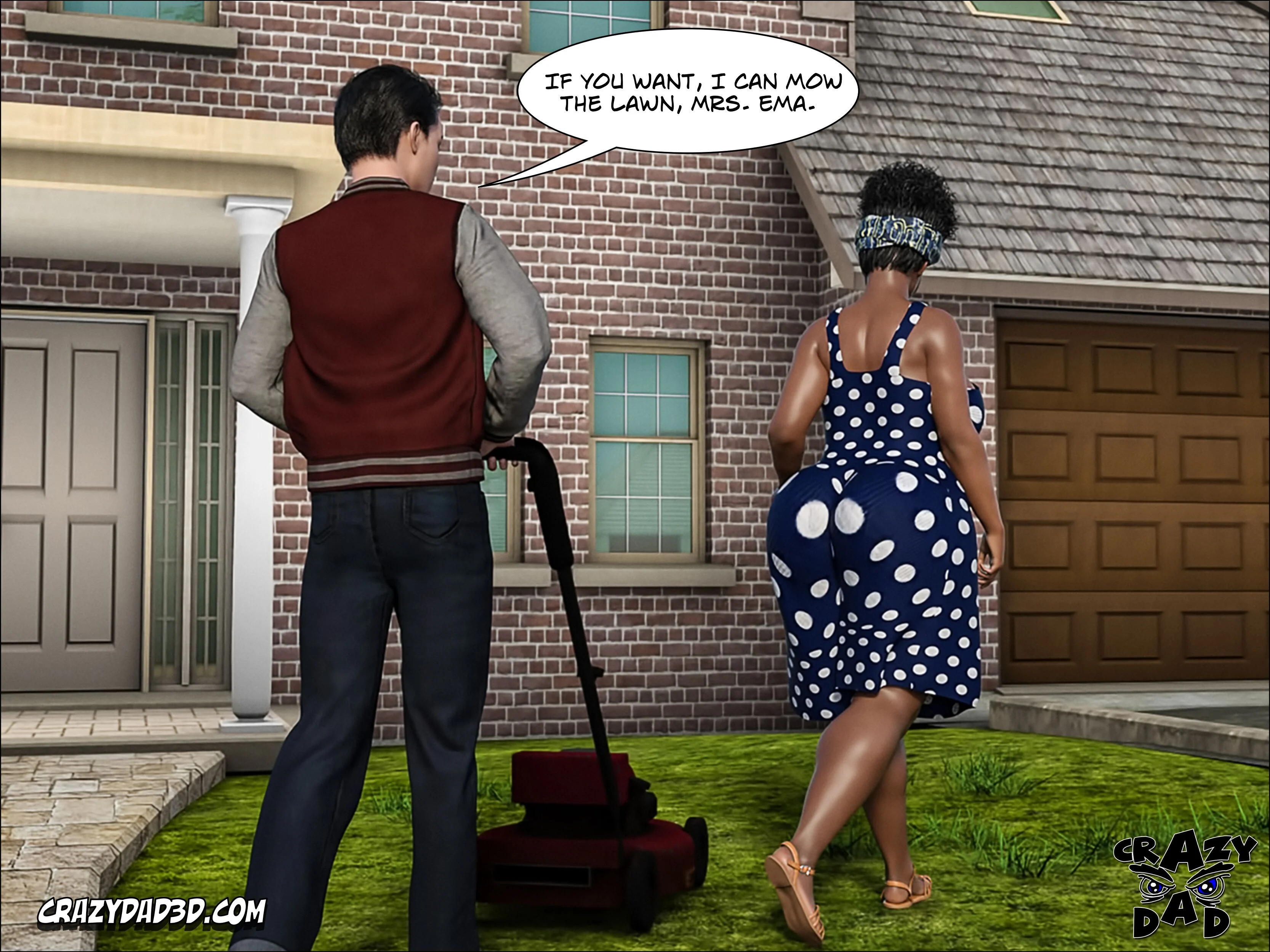 Mom's Help [CrazyDad3D] 22 . Mom's Help - Chapter 22 [CrazyDad3D] – page 45