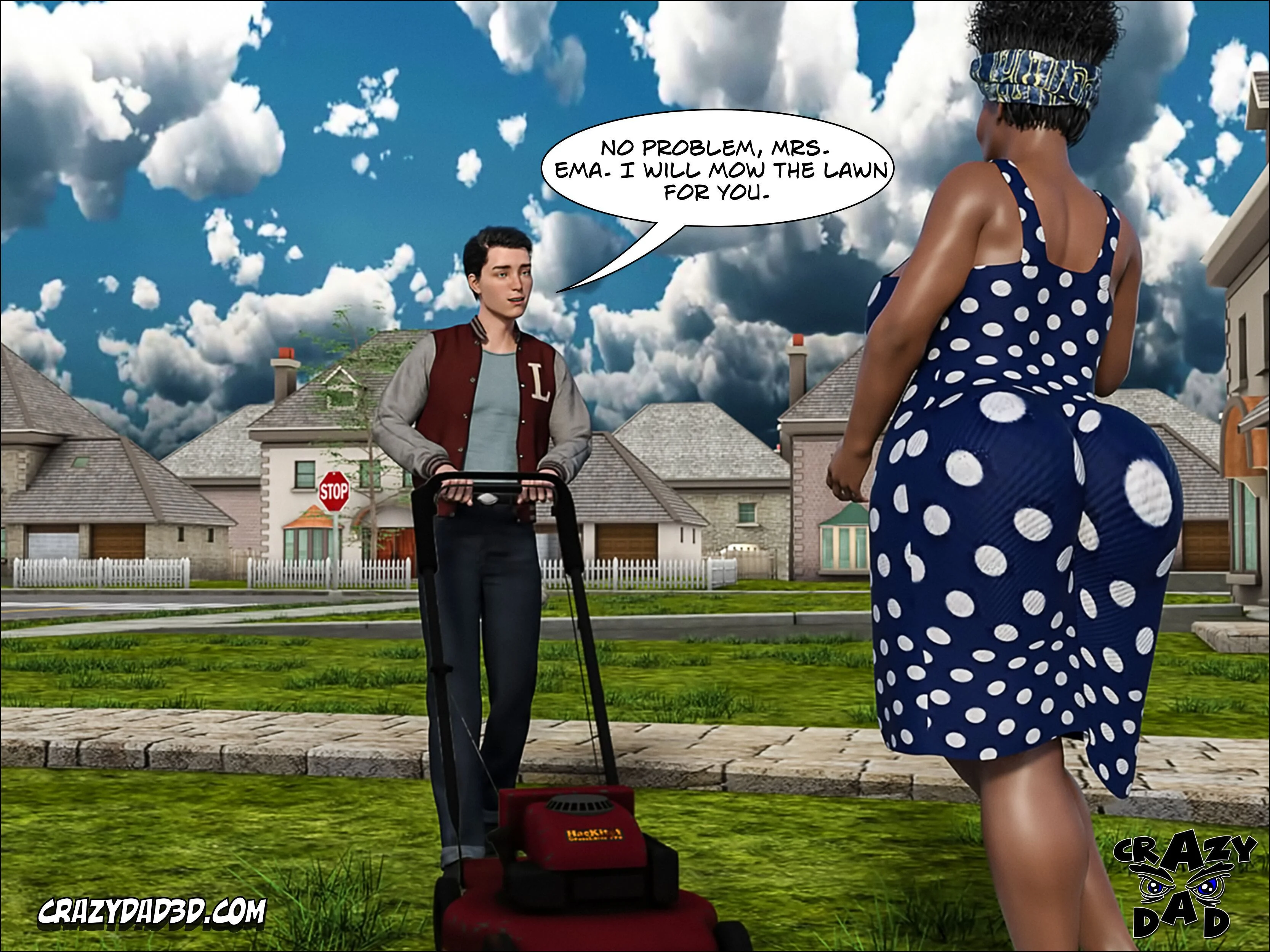 Mom's Help [CrazyDad3D] 22 . Mom's Help - Chapter 22 [CrazyDad3D] – page 47