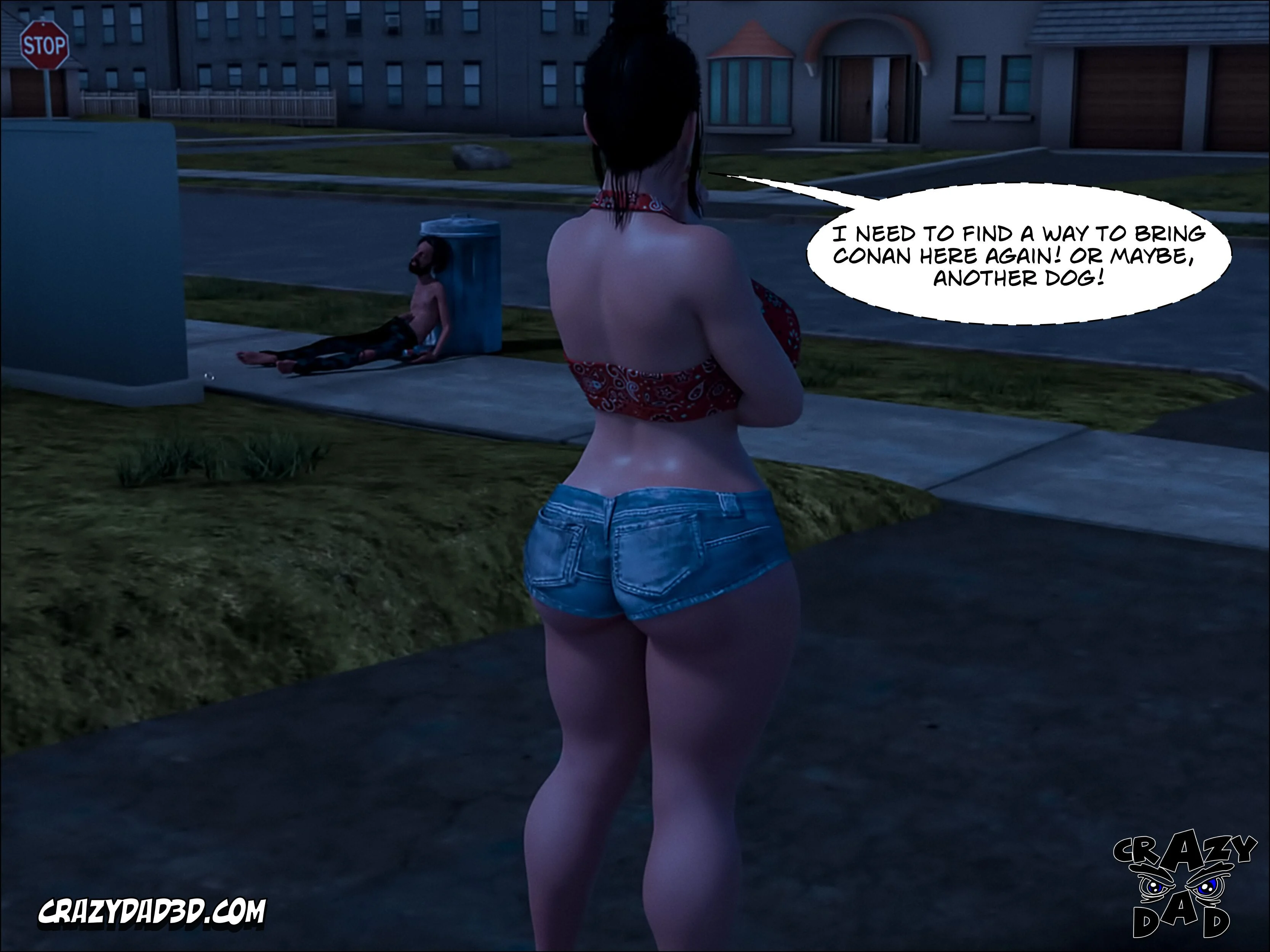 Mom's Help [CrazyDad3D] 18 . Mom's Help - Chapter 18 [CrazyDad3D] – page 71