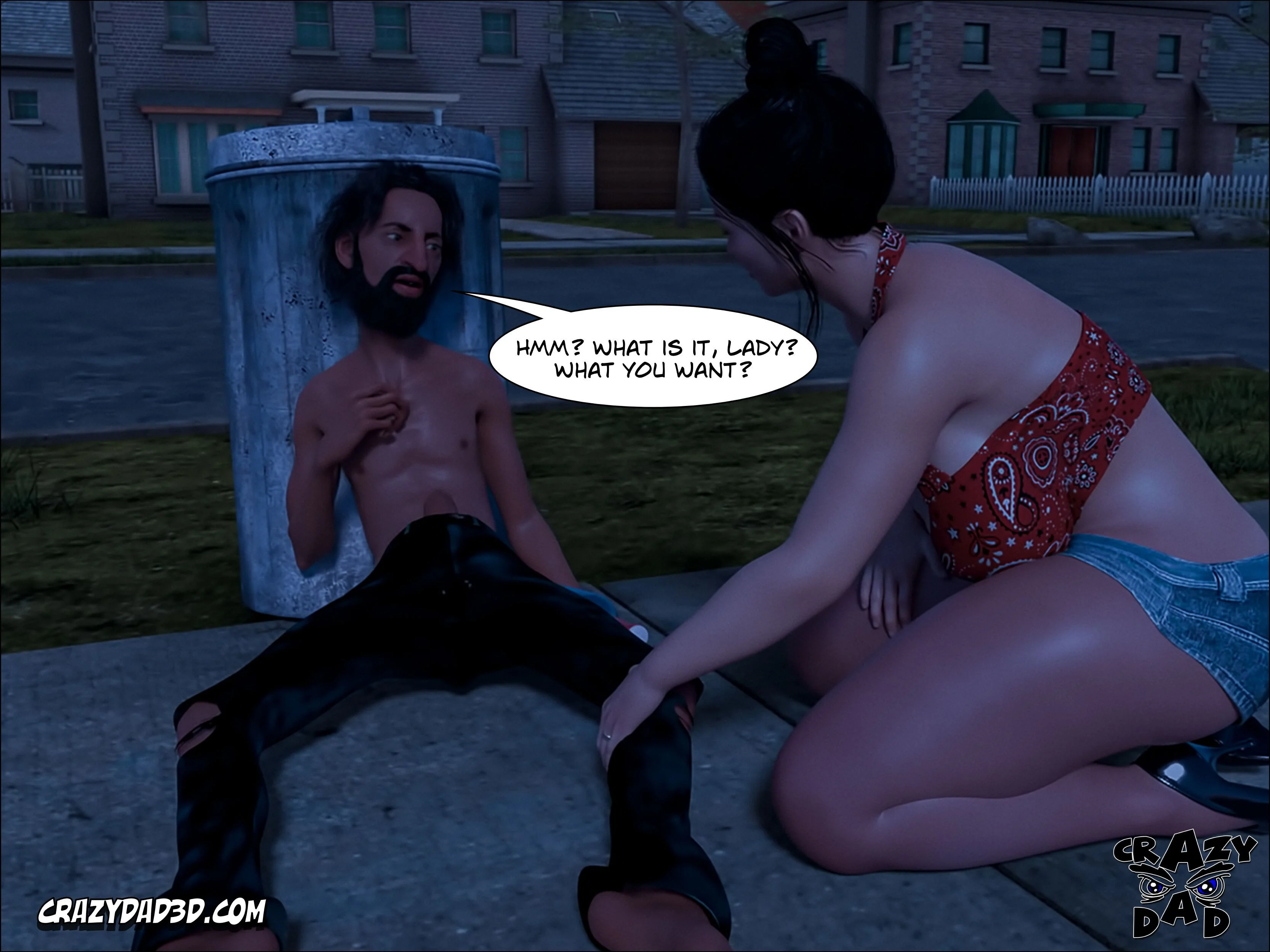 Mom's Help [CrazyDad3D] 18 . Mom's Help - Chapter 18 [CrazyDad3D] – page 84
