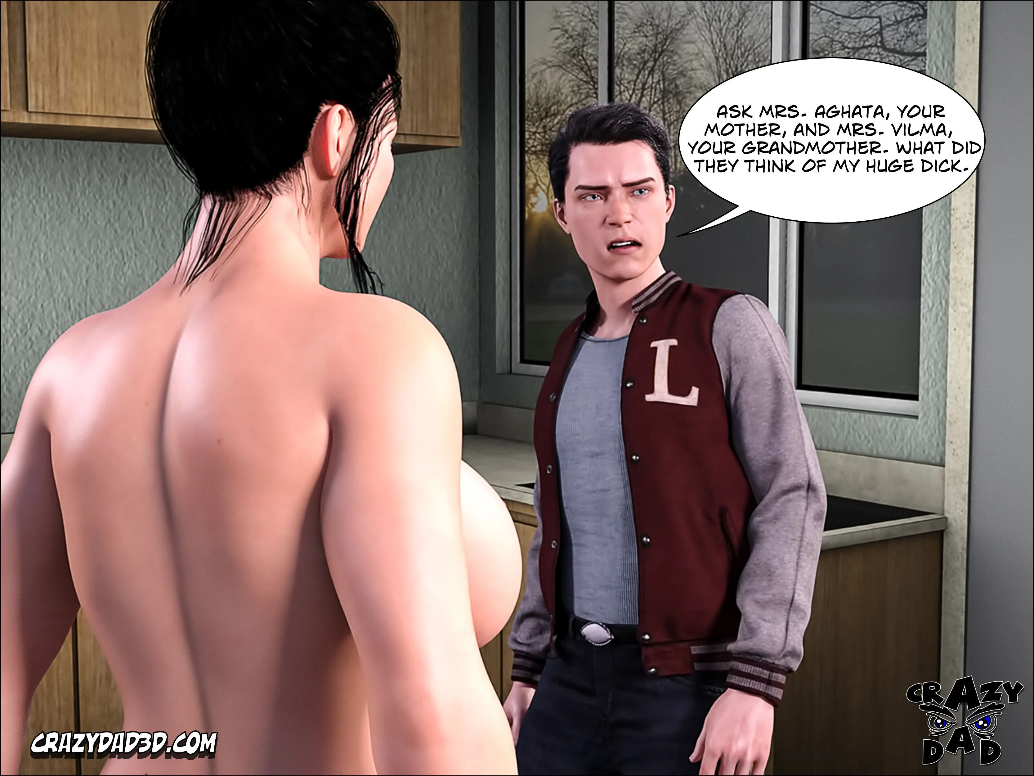 Mom's Help [CrazyDad3D] 15 . Mom's Help - Chapter 15 [CrazyDad3D] – page 57