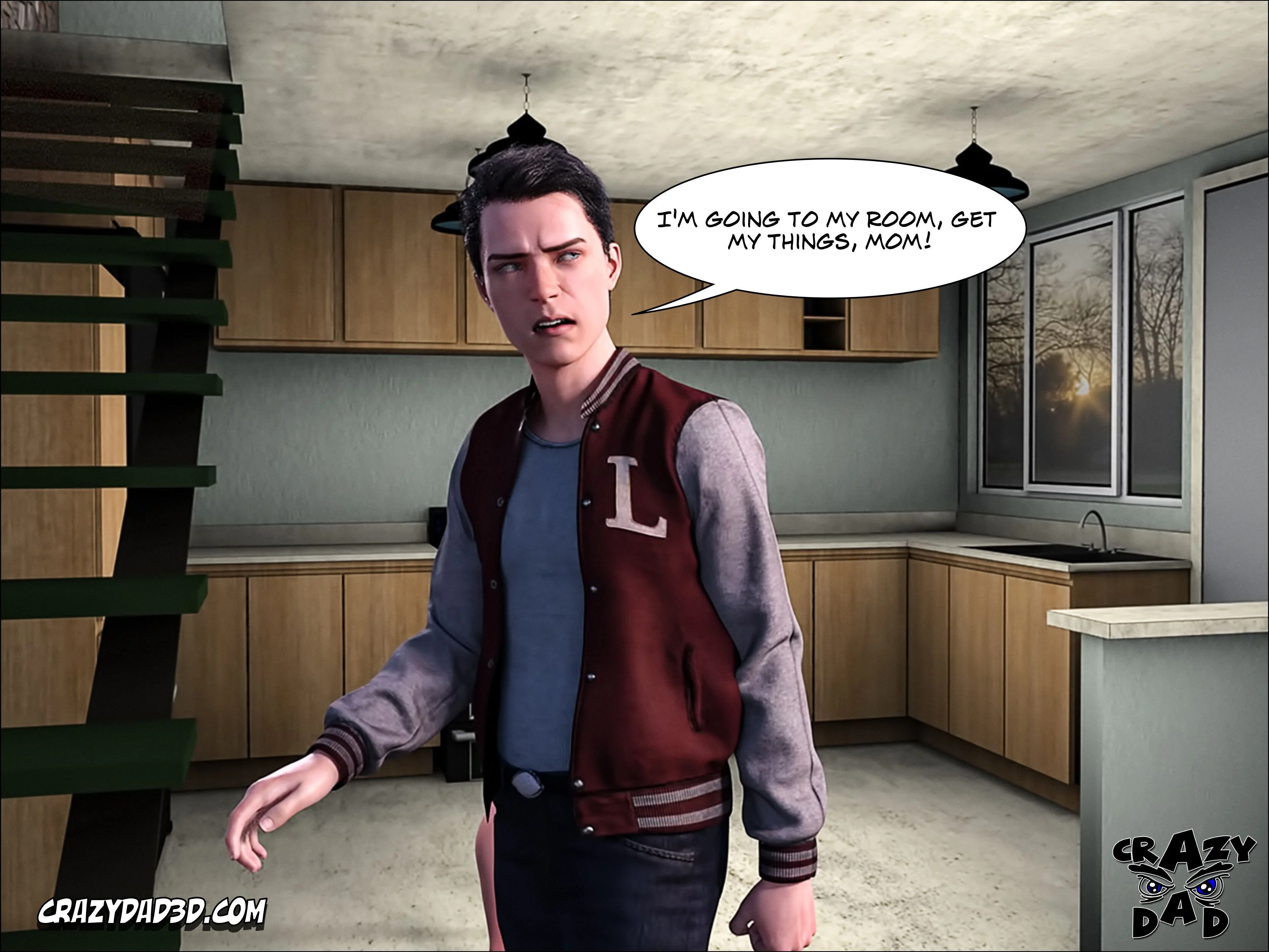 Mom's Help [CrazyDad3D] 15 . Mom's Help - Chapter 15 [CrazyDad3D] – page 60