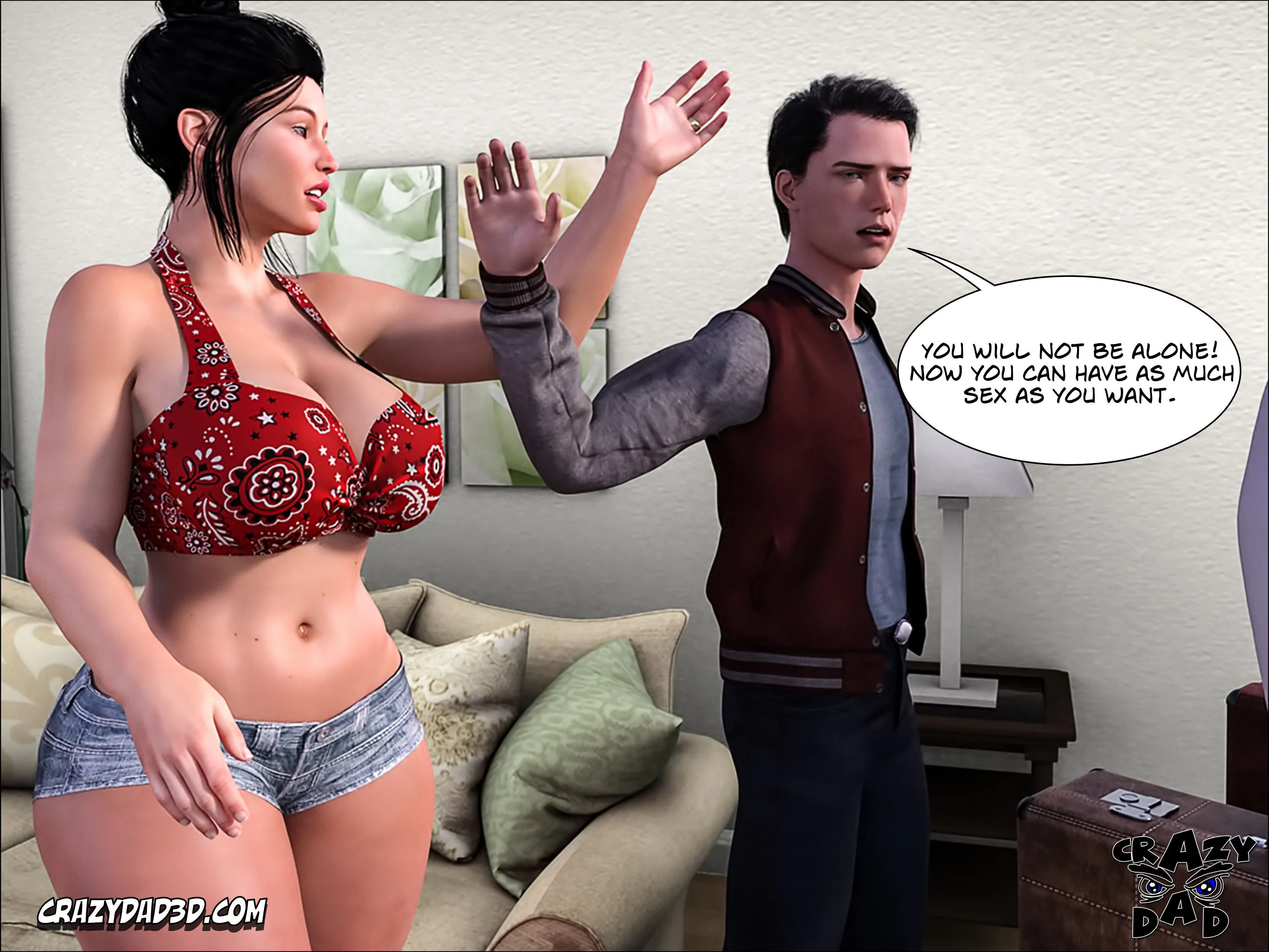 Mom's Help [CrazyDad3D] 15 . Mom's Help - Chapter 15 [CrazyDad3D] – page 72