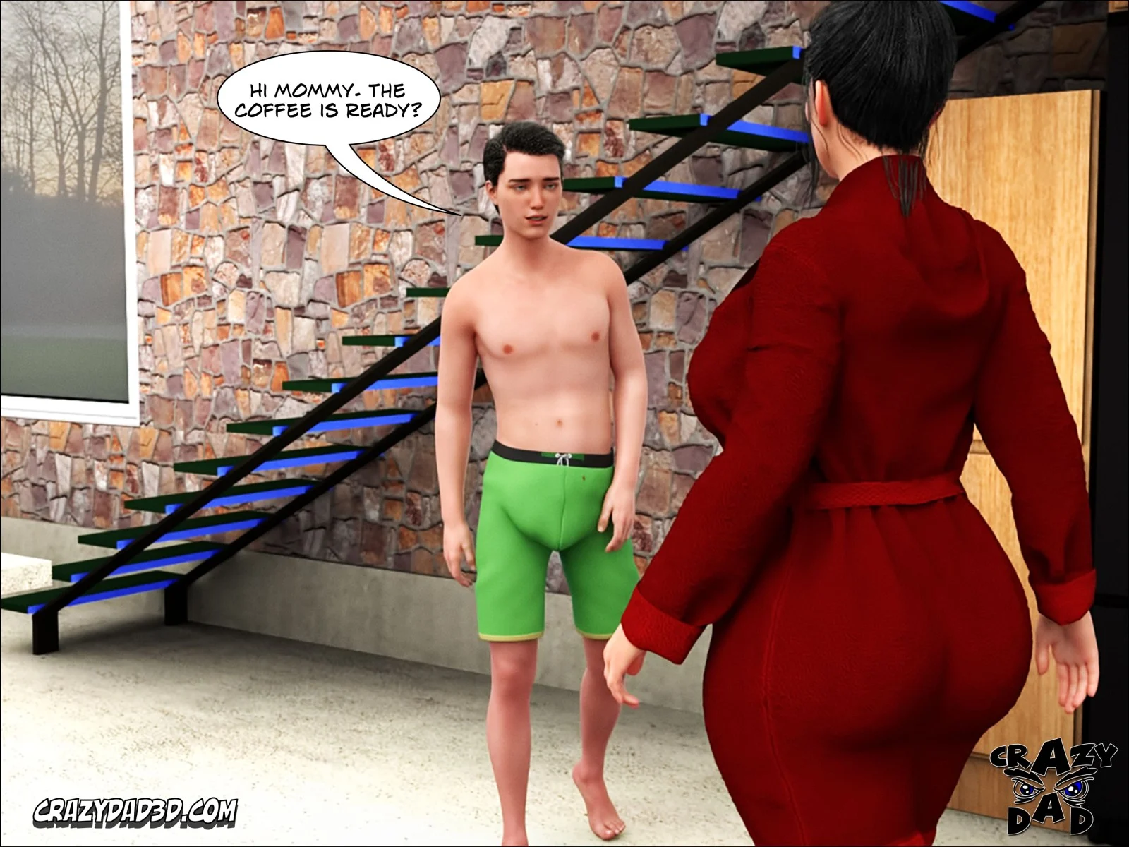 Mom's Help [CrazyDad3D] 5 . Mom's Help - Chapter 5 [CrazyDad3D] – page 23