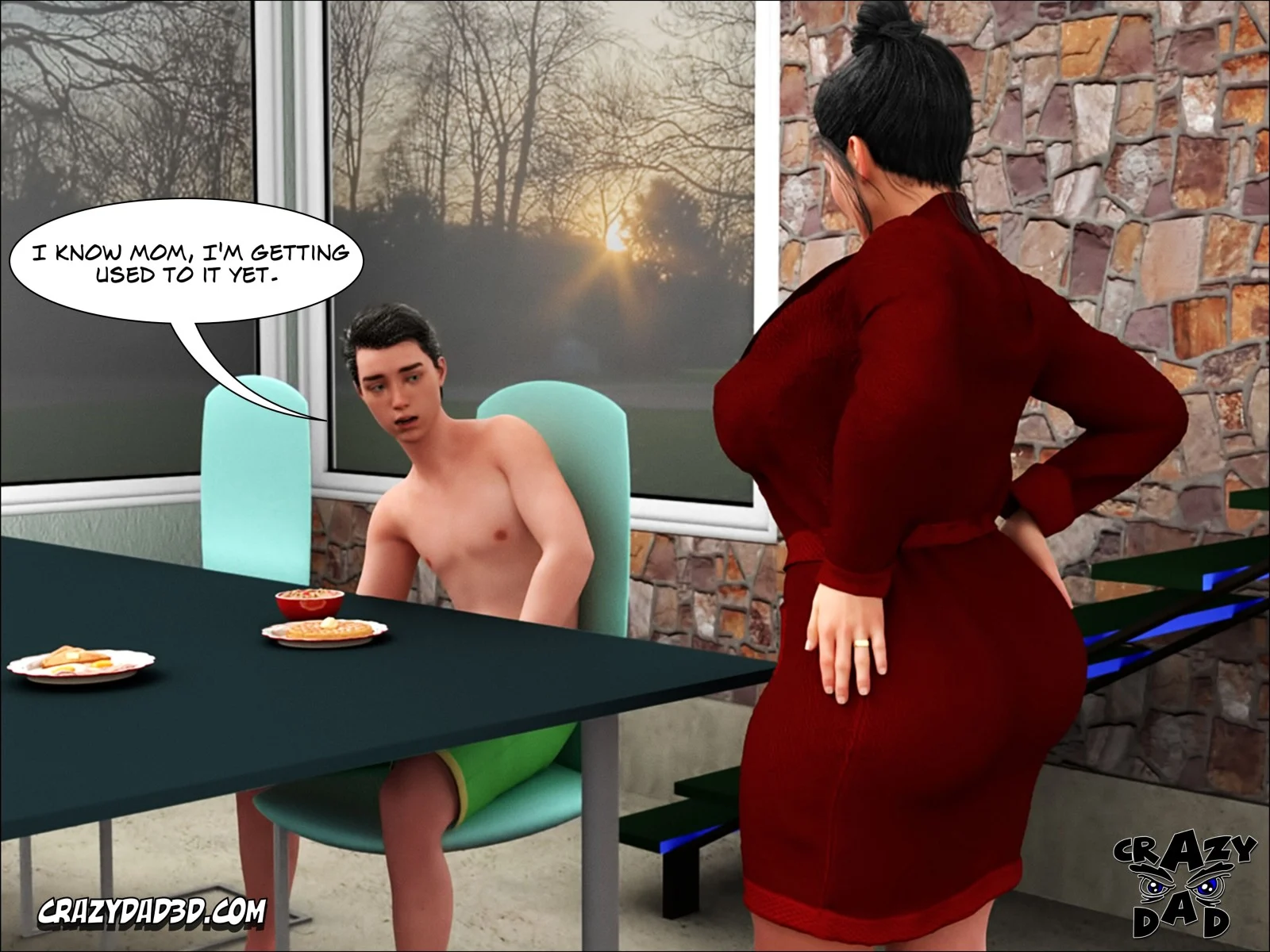Mom's Help [CrazyDad3D] 5 . Mom's Help - Chapter 5 [CrazyDad3D] – page 37