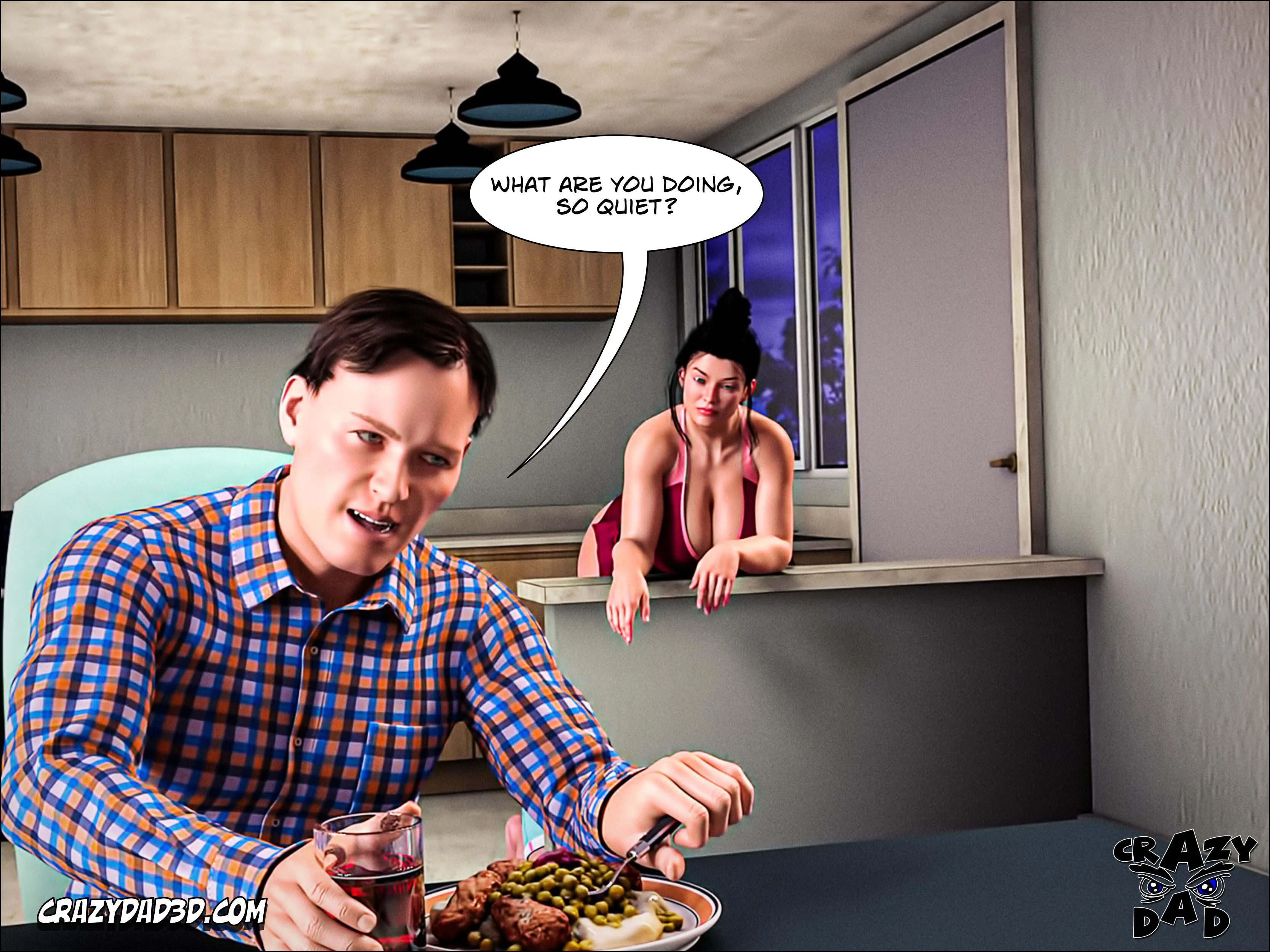 Mom's Help [CrazyDad3D] 26 . Mom's Help - Chapter 26 [CrazyDad3D] – page 20