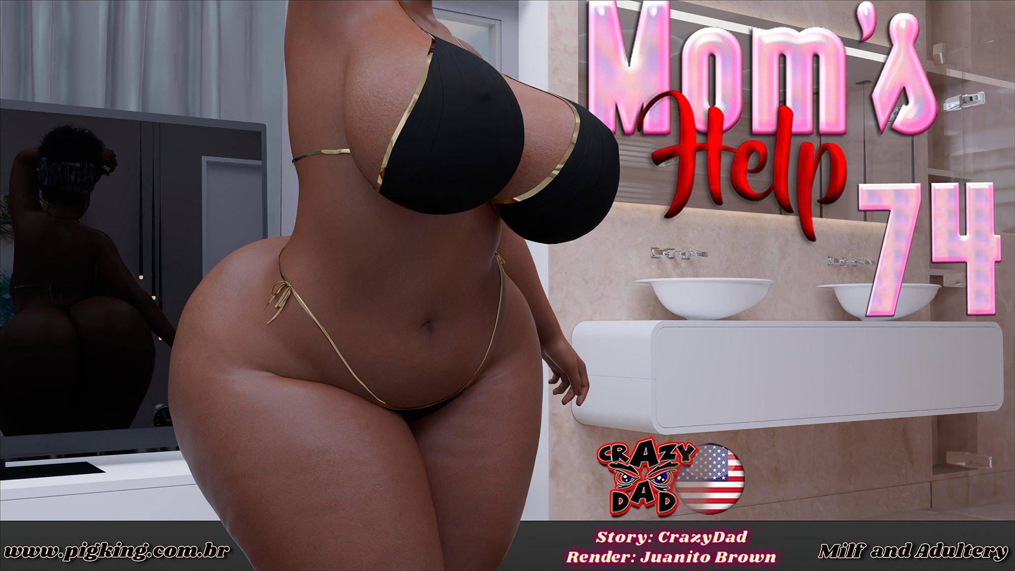 Mom's Help [CrazyDad3D] 74 . Mom's Help - Chapter 74 [CrazyDad3D] – page 1