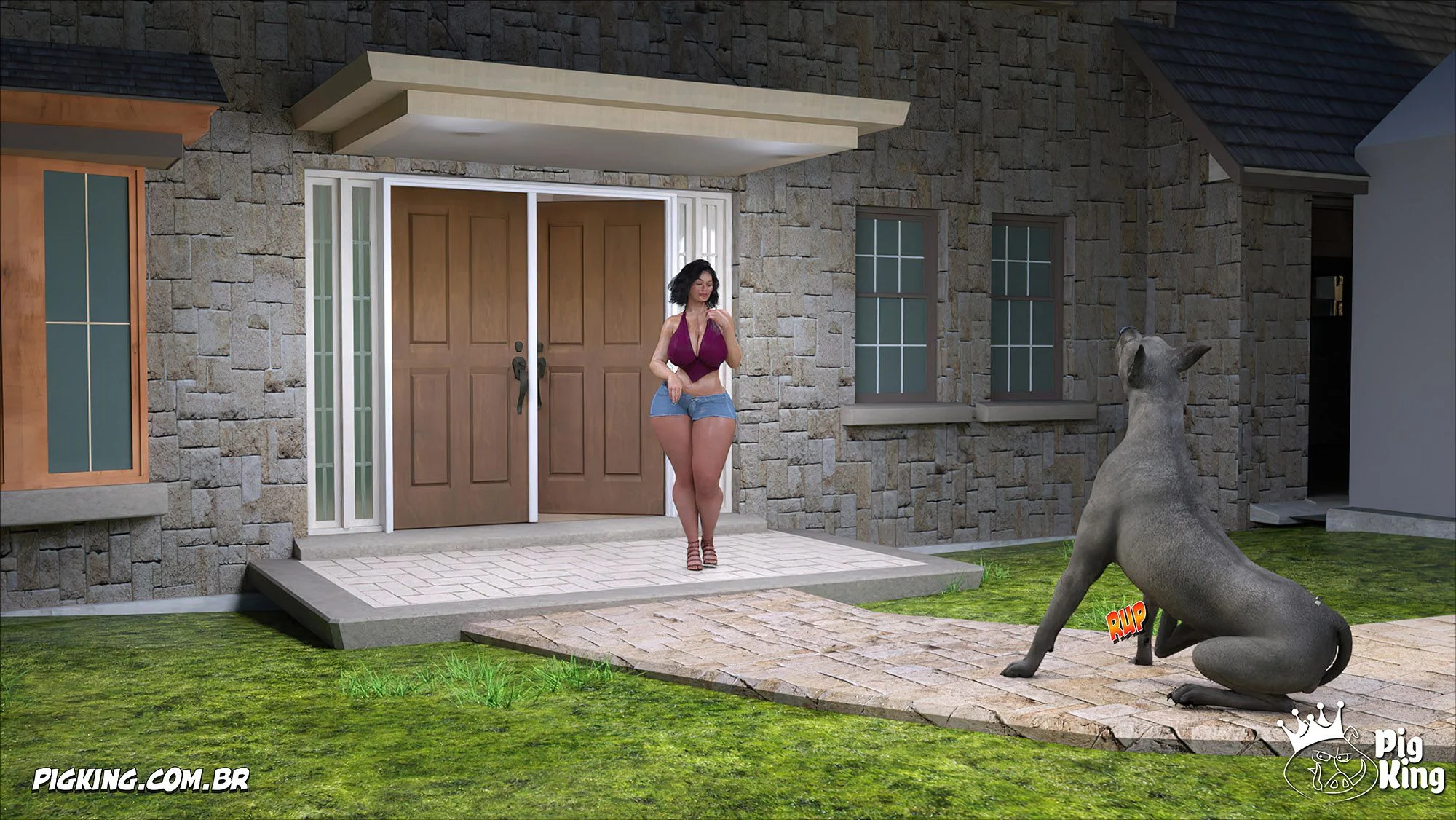 Mom's Help [CrazyDad3D] 56 . Mom's Help - [ZOO] Chapter 56 [CrazyDad3D] – page 19