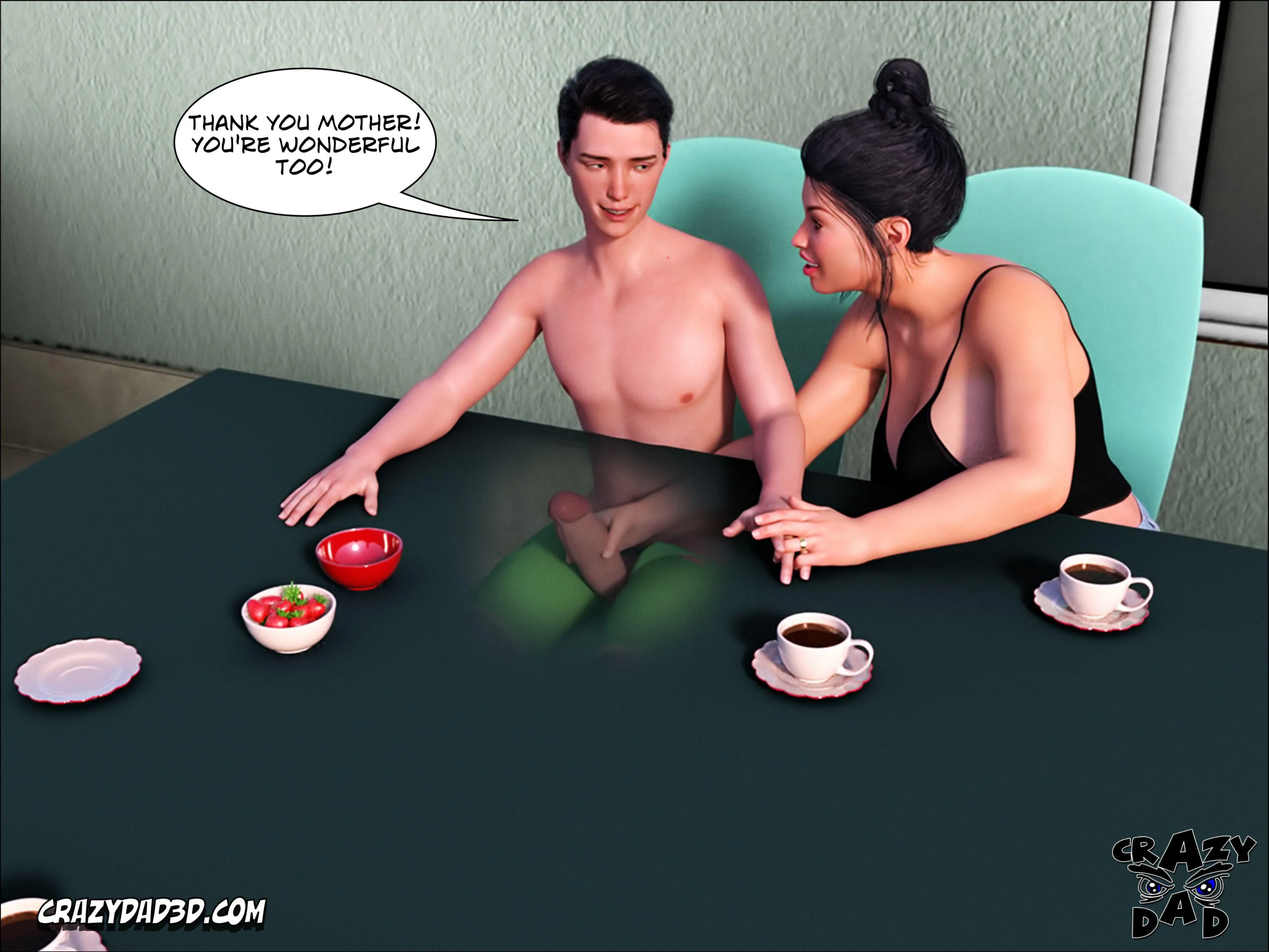 Mom's Help [CrazyDad3D] 7 . Mom's Help - Chapter 7 [CrazyDad3D] – page 39
