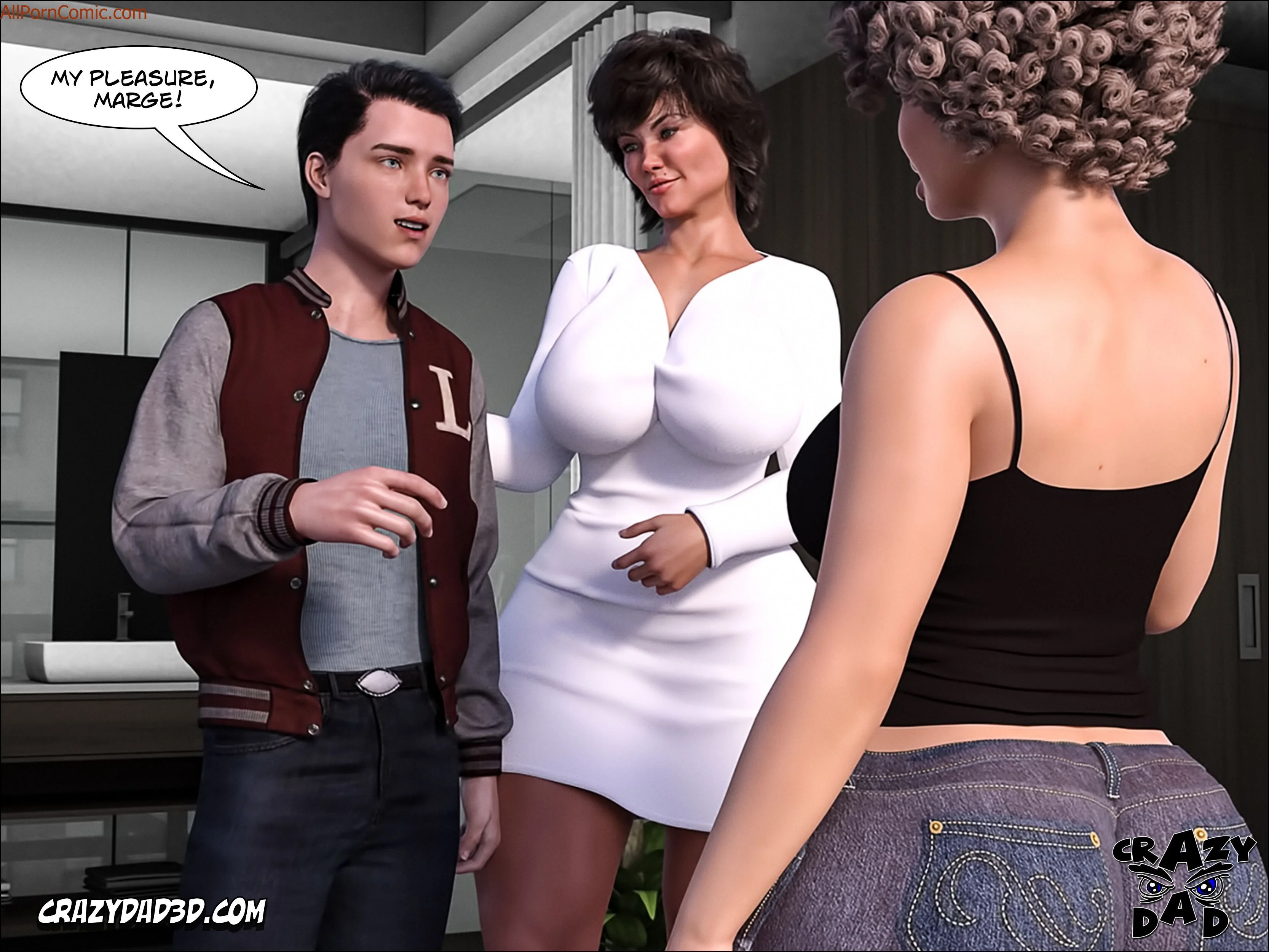 Mom's Help [CrazyDad3D] 12 . Mom's Help - Chapter 12 [CrazyDad3D] – page 75