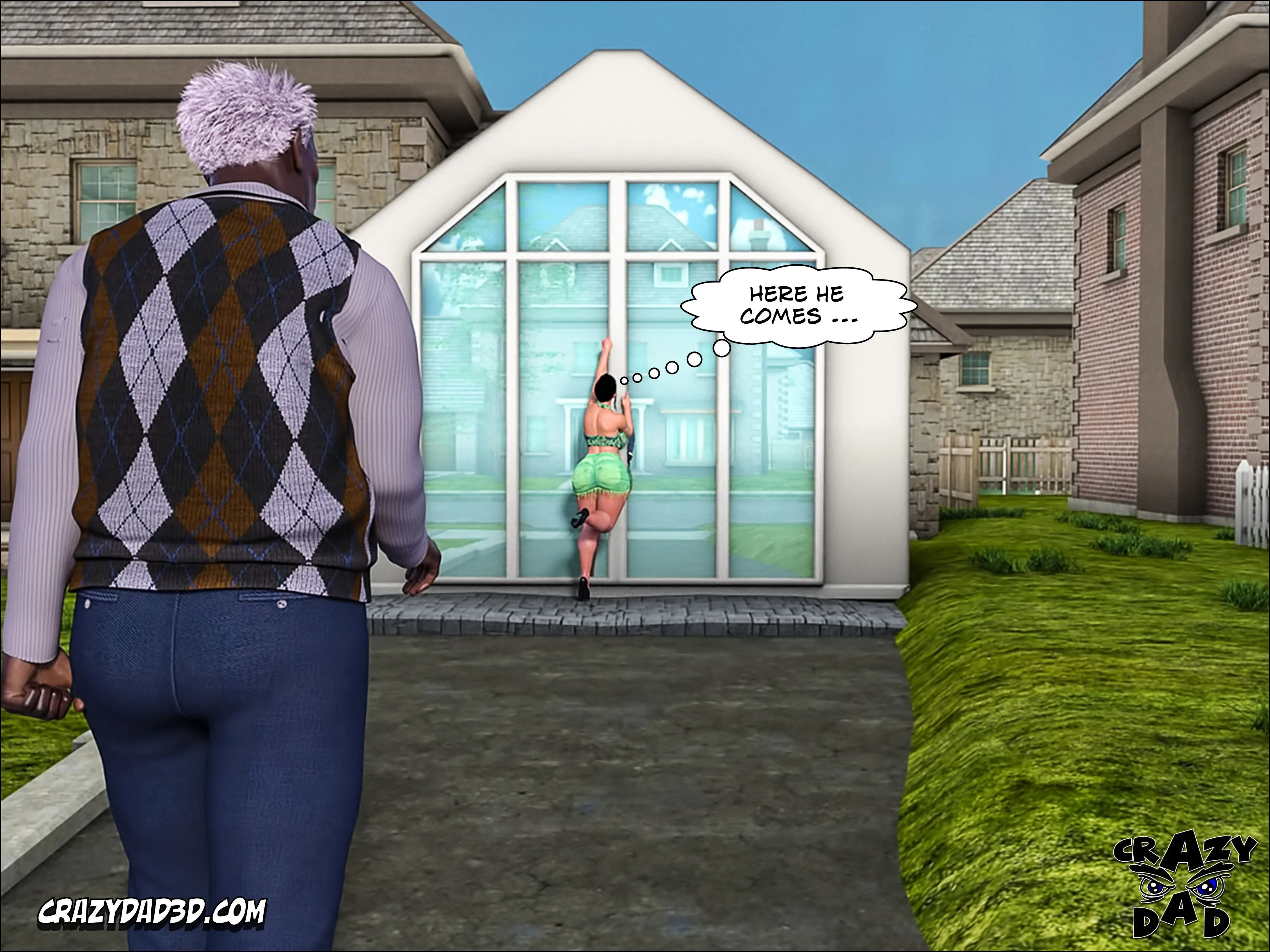 Mom's Help [CrazyDad3D] 20 . Mom's Help - Chapter 20 [CrazyDad3D] – page 21