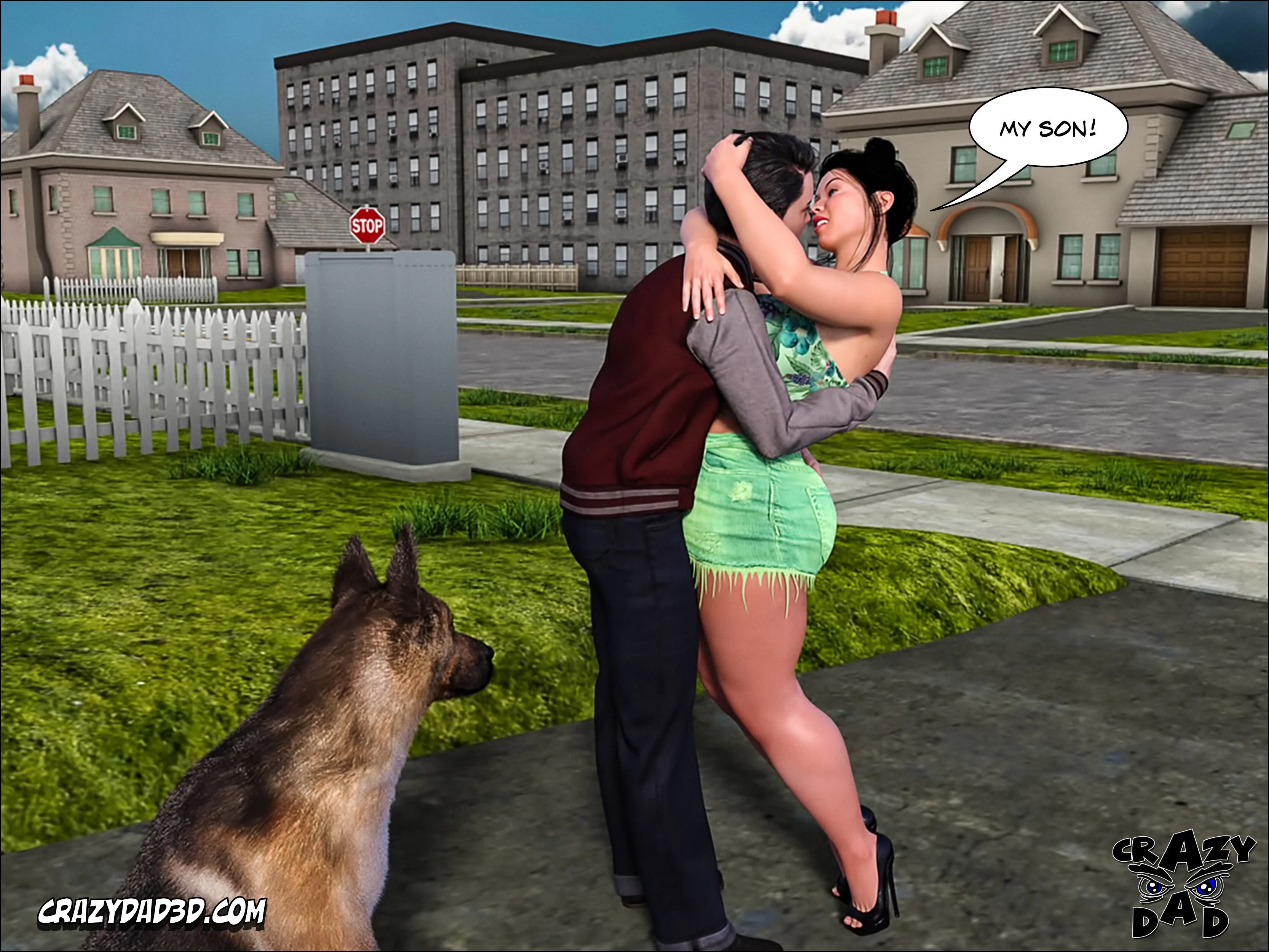 Mom's Help [CrazyDad3D] 20 . Mom's Help - Chapter 20 [CrazyDad3D] – page 44