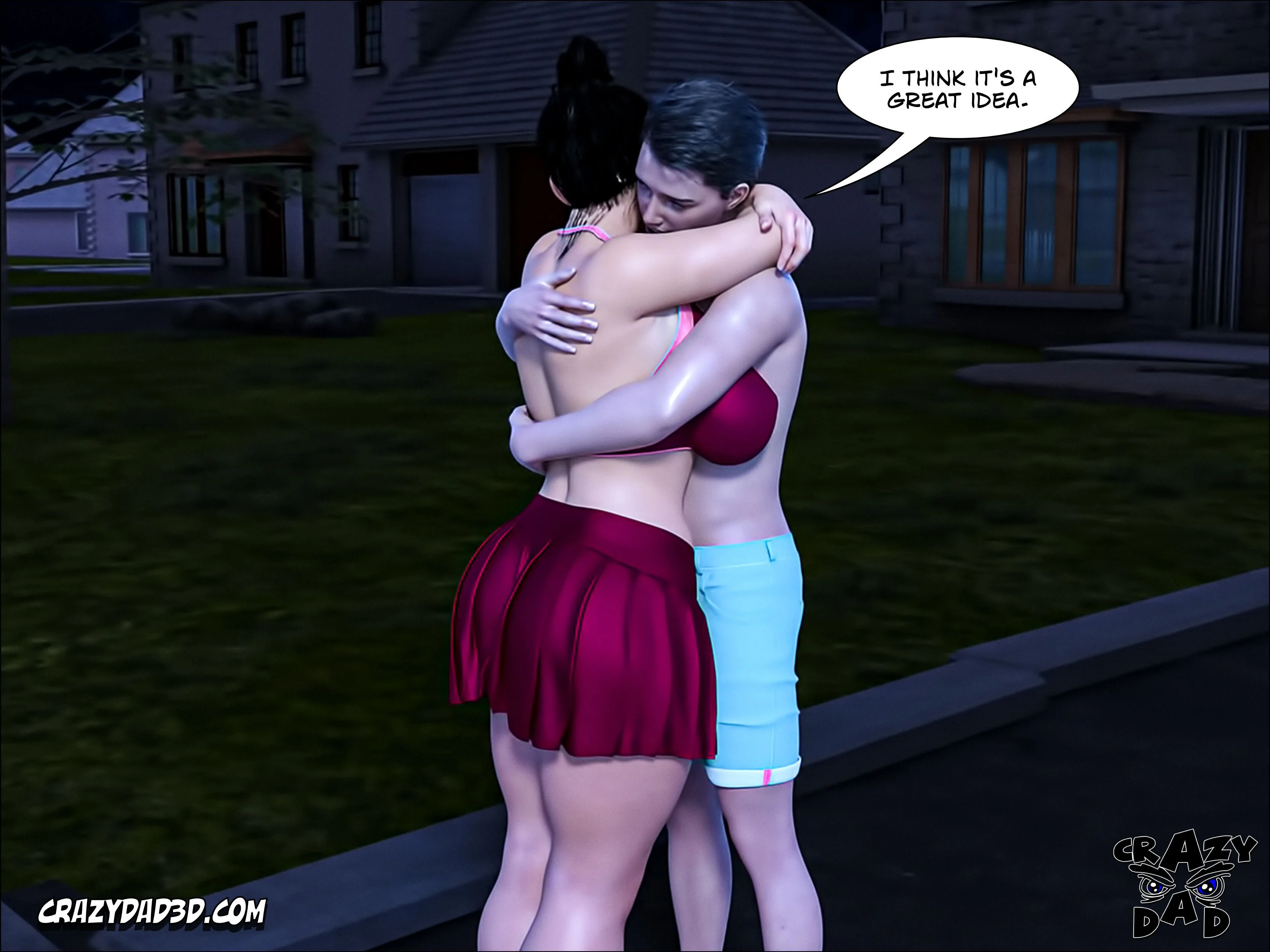 Mom's Help [CrazyDad3D] 25 . Mom's Help - Chapter 25 [CrazyDad3D] – page 76