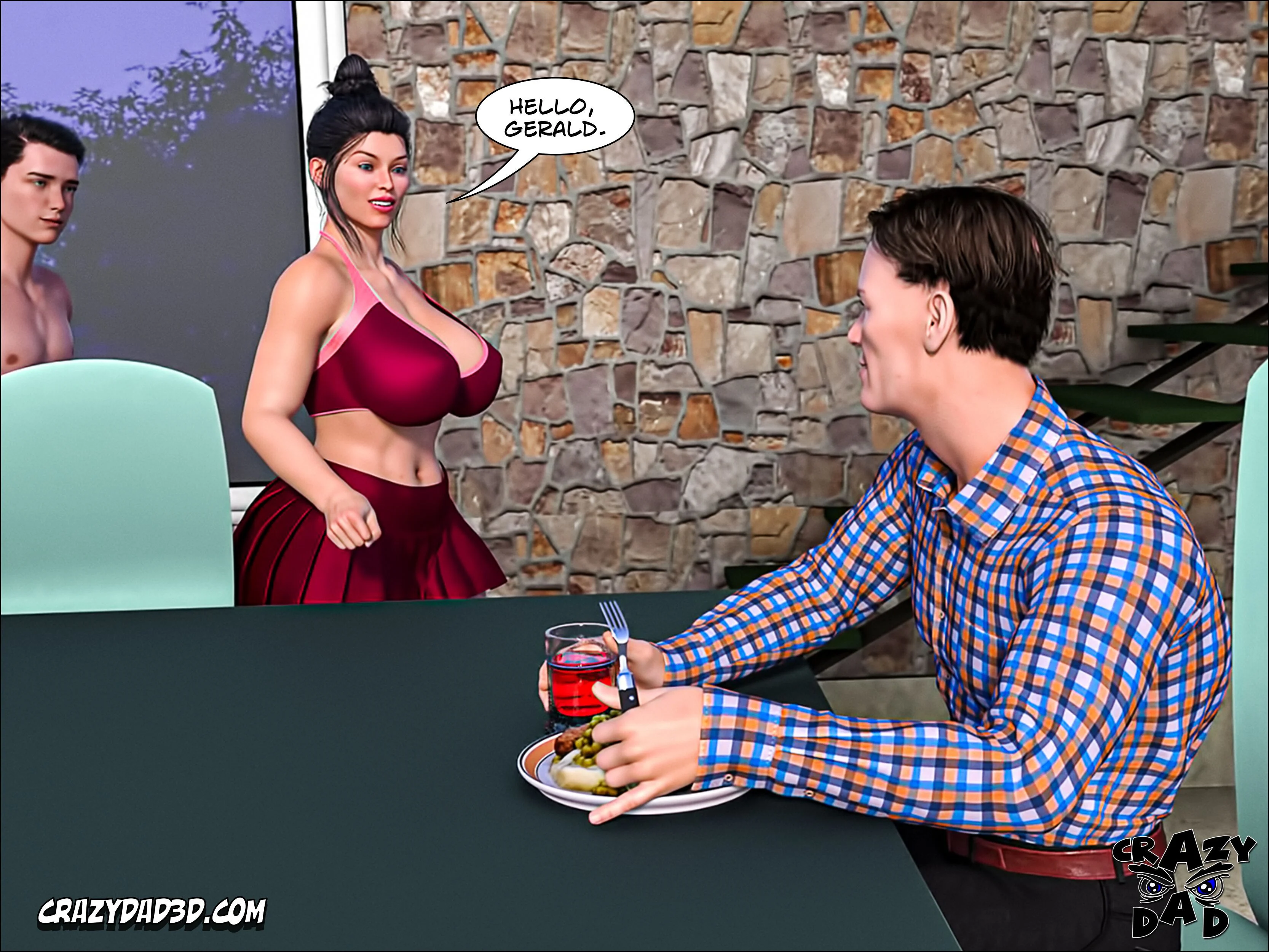 Mom's Help [CrazyDad3D] 25 . Mom's Help - Chapter 25 [CrazyDad3D] – page 79