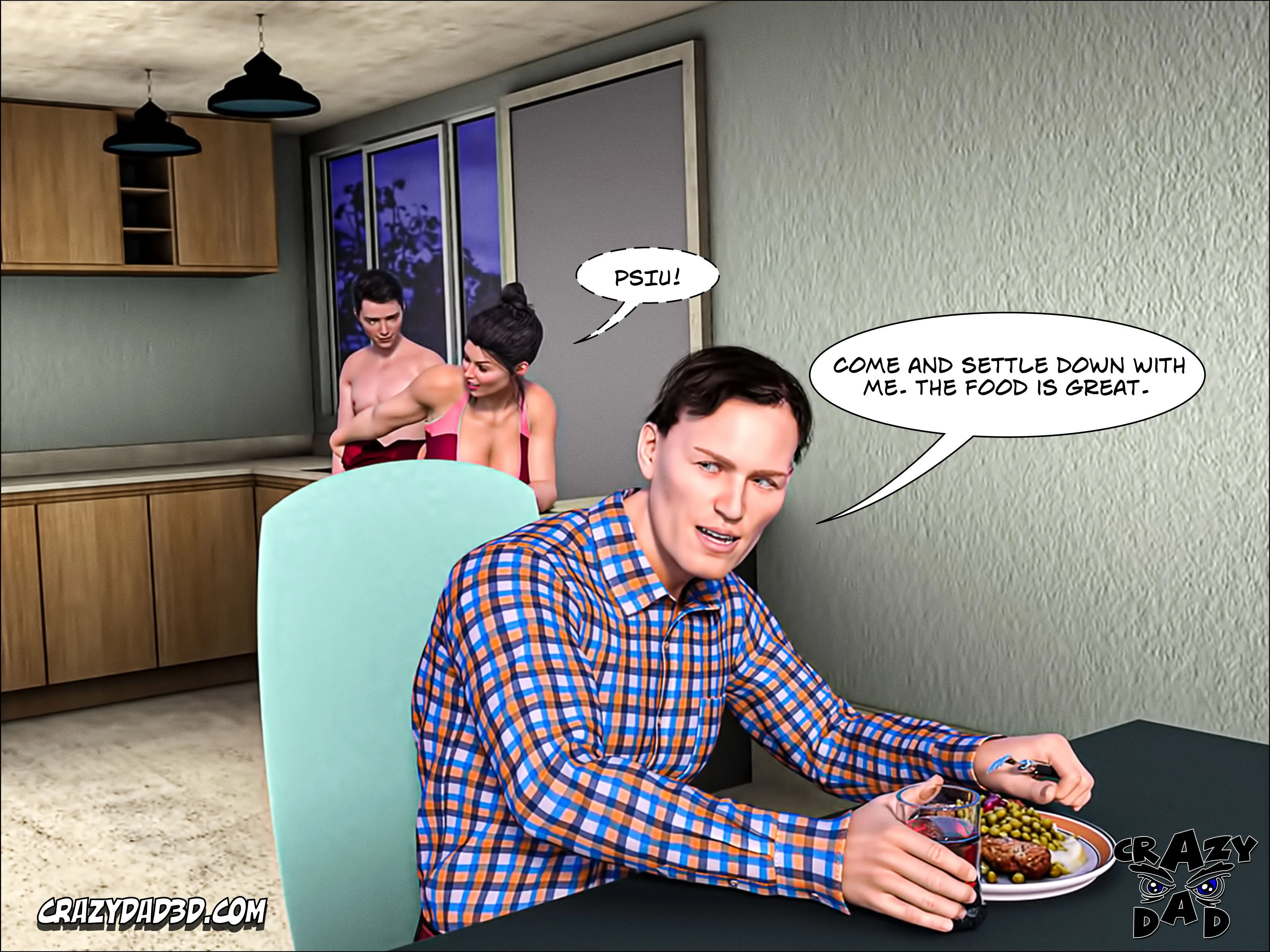 Mom's Help [CrazyDad3D] 25 . Mom's Help - Chapter 25 [CrazyDad3D] – page 83
