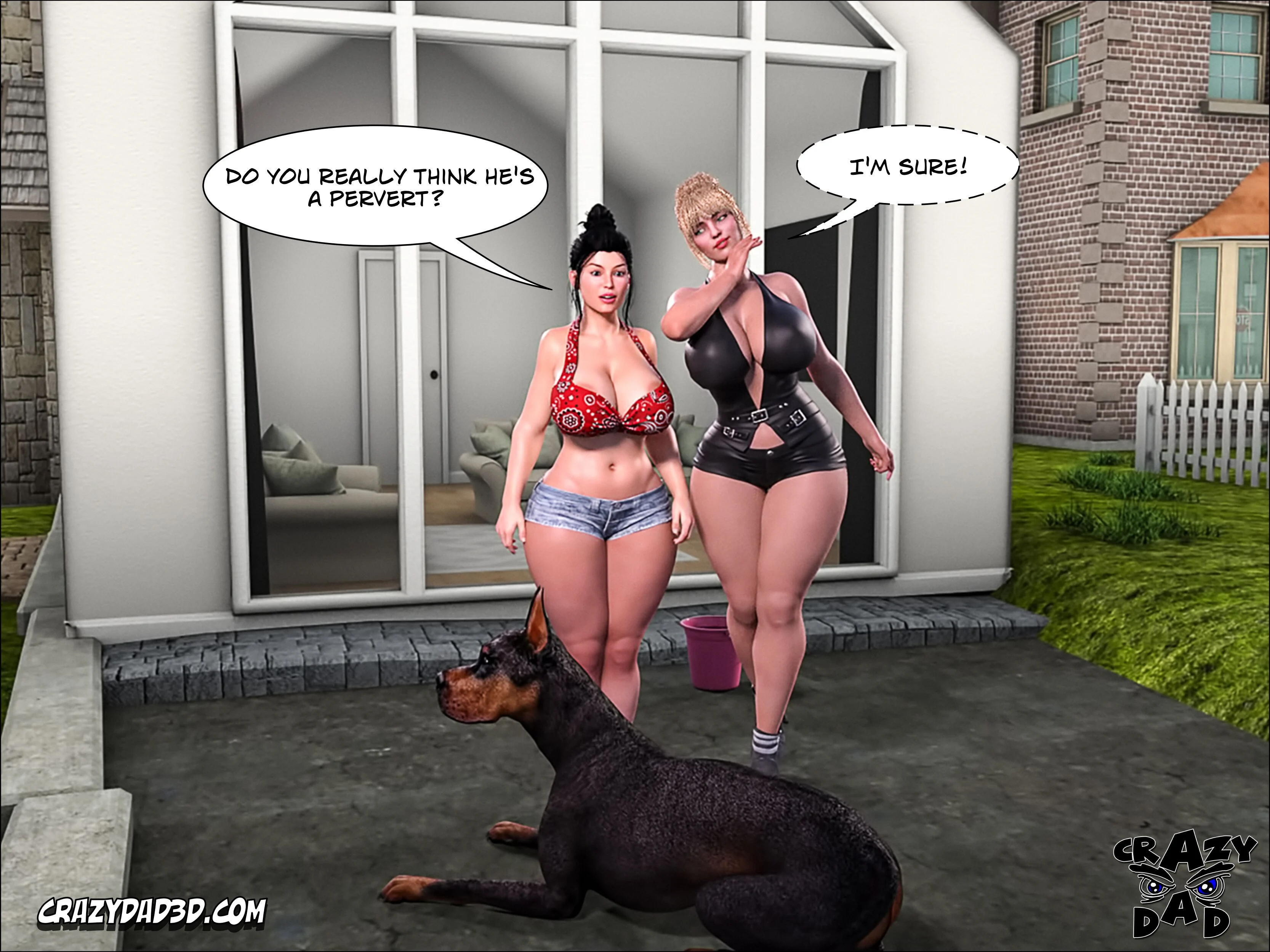 Mom's Help [CrazyDad3D] 16 . Mom's Help  - Chapter 16 [CrazyDad3D] – page 32