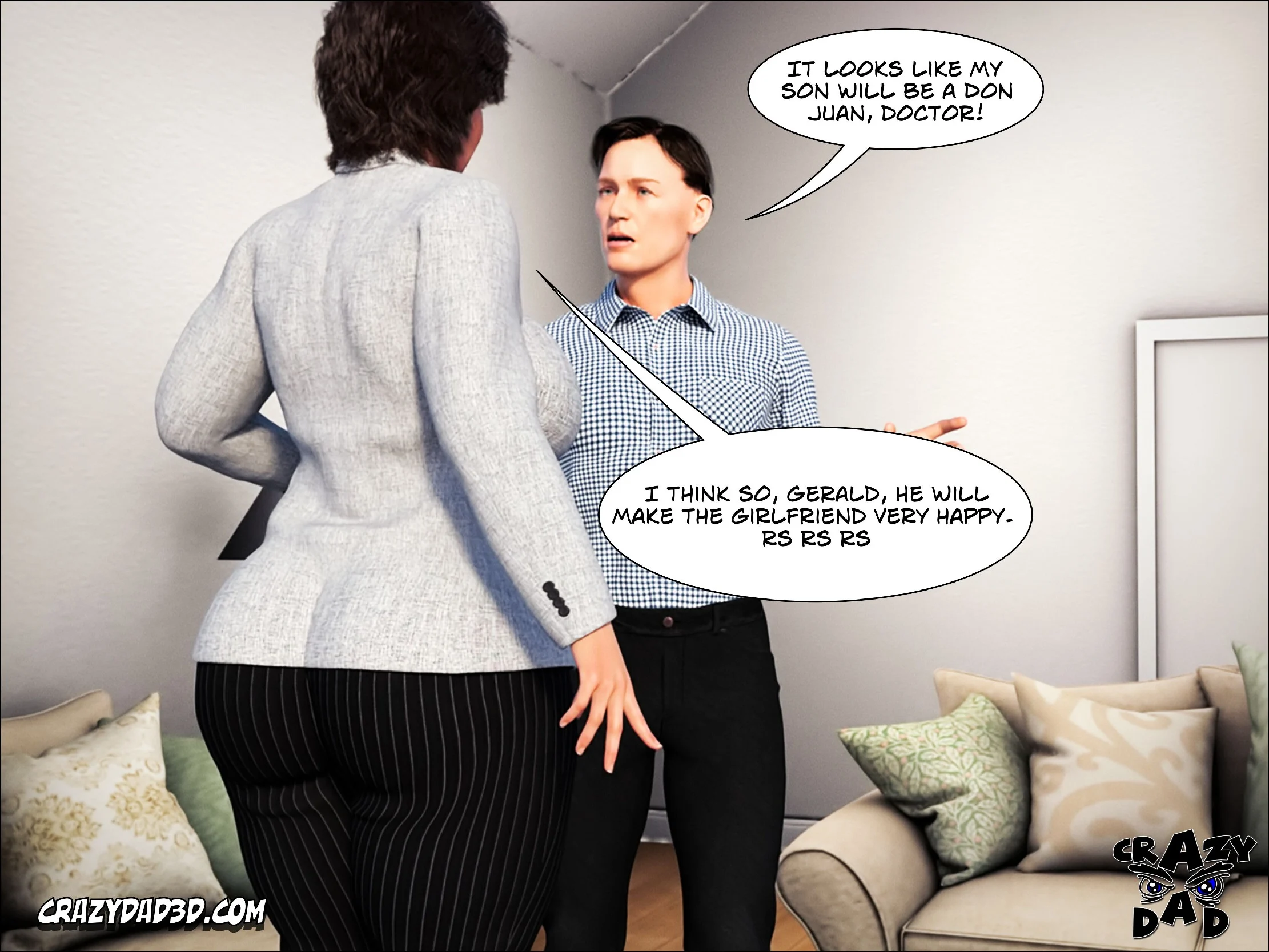 Mom's Help [CrazyDad3D] 1 . Mom's Help - Chapter 1 [CrazyDad3D] – page 25