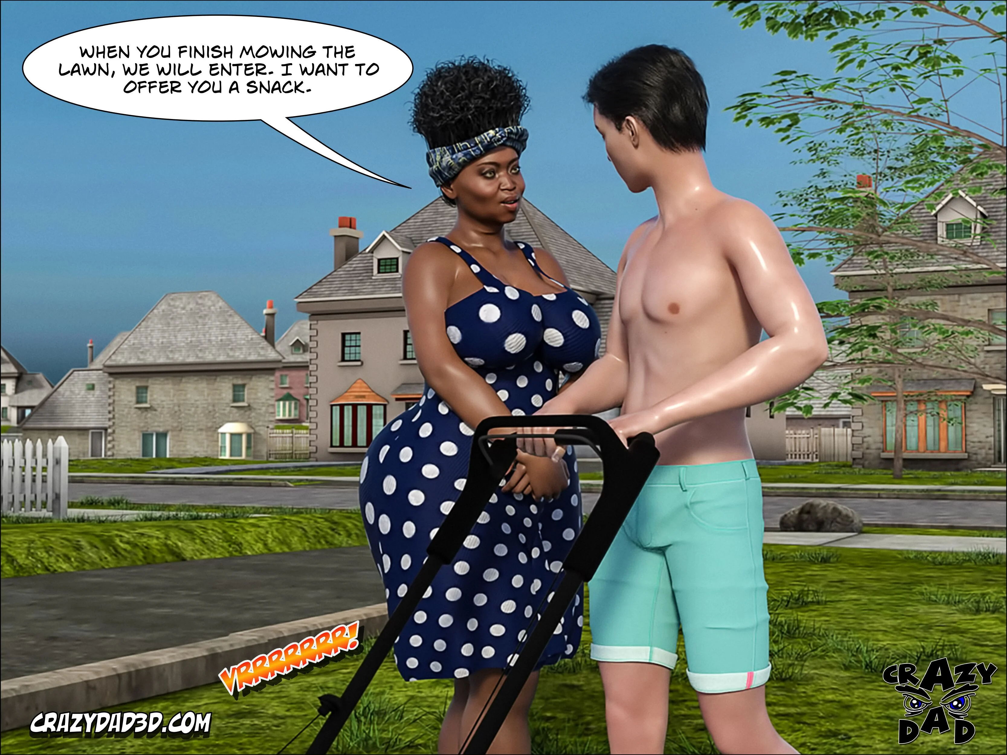 Mom's Help [CrazyDad3D] 23 . Mom's Help - Chapter 23 [CrazyDad3D] – page 10