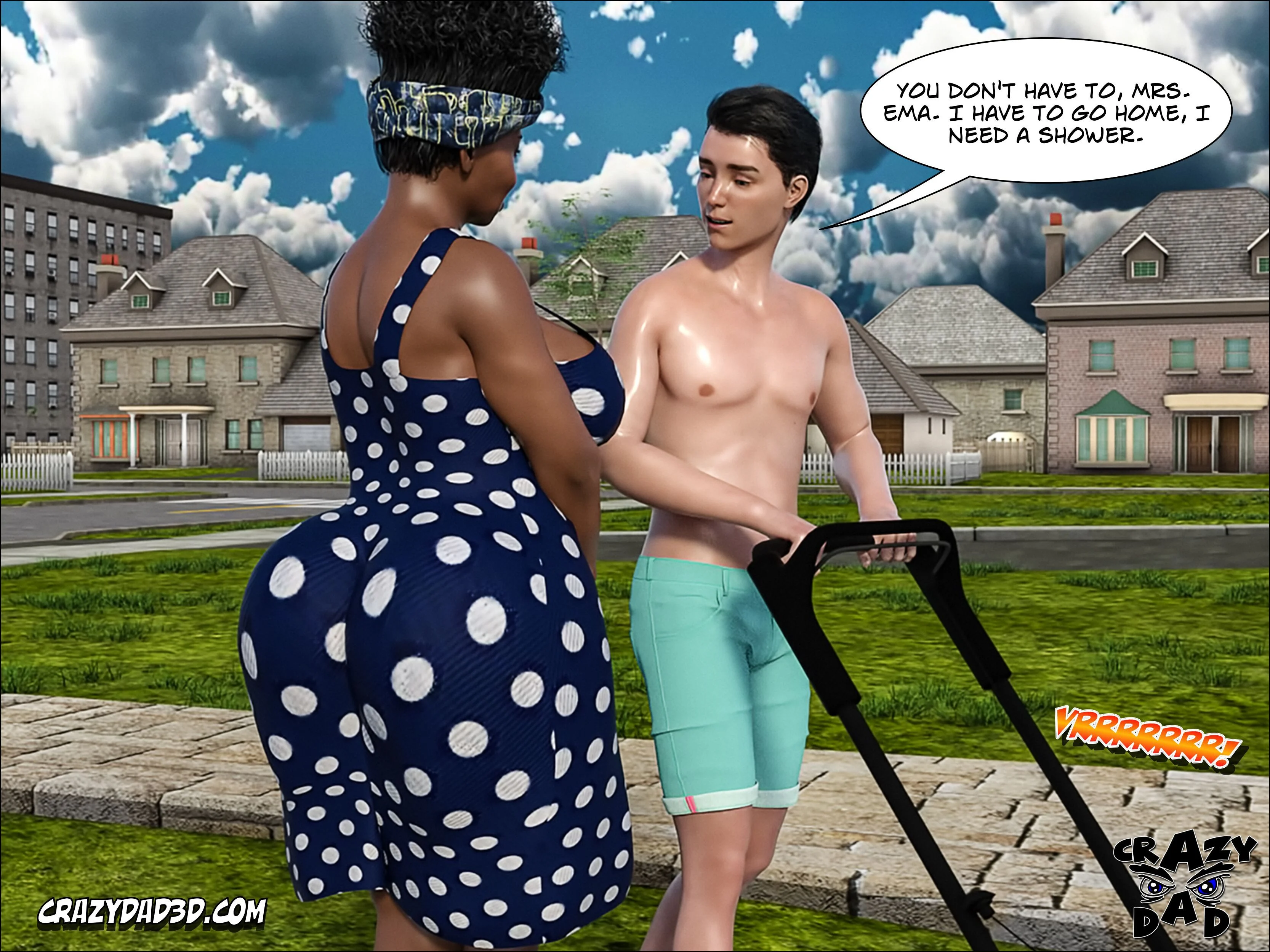 Mom's Help [CrazyDad3D] 23 . Mom's Help - Chapter 23 [CrazyDad3D] – page 11