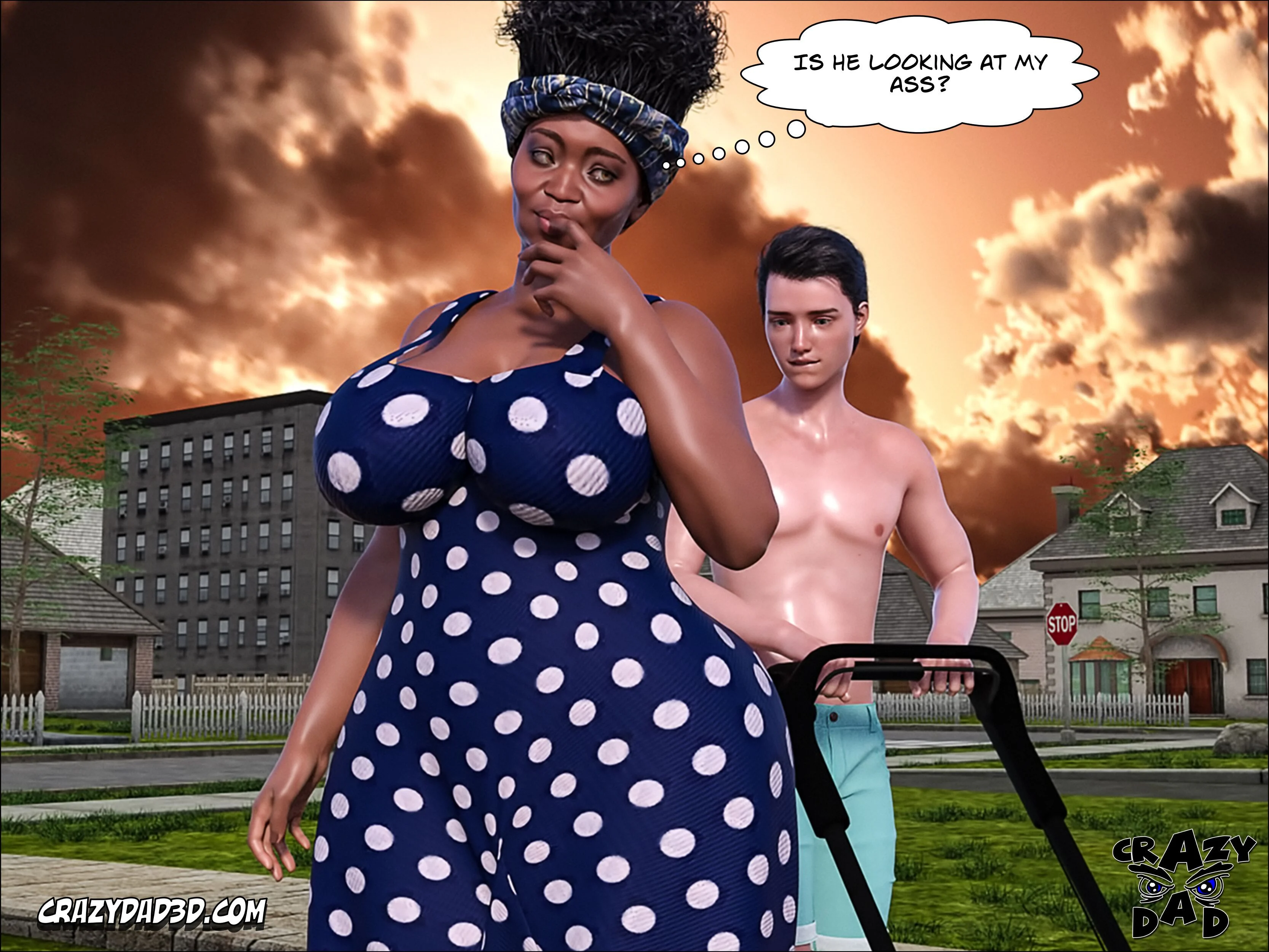 Mom's Help [CrazyDad3D] 23 . Mom's Help - Chapter 23 [CrazyDad3D] – page 17