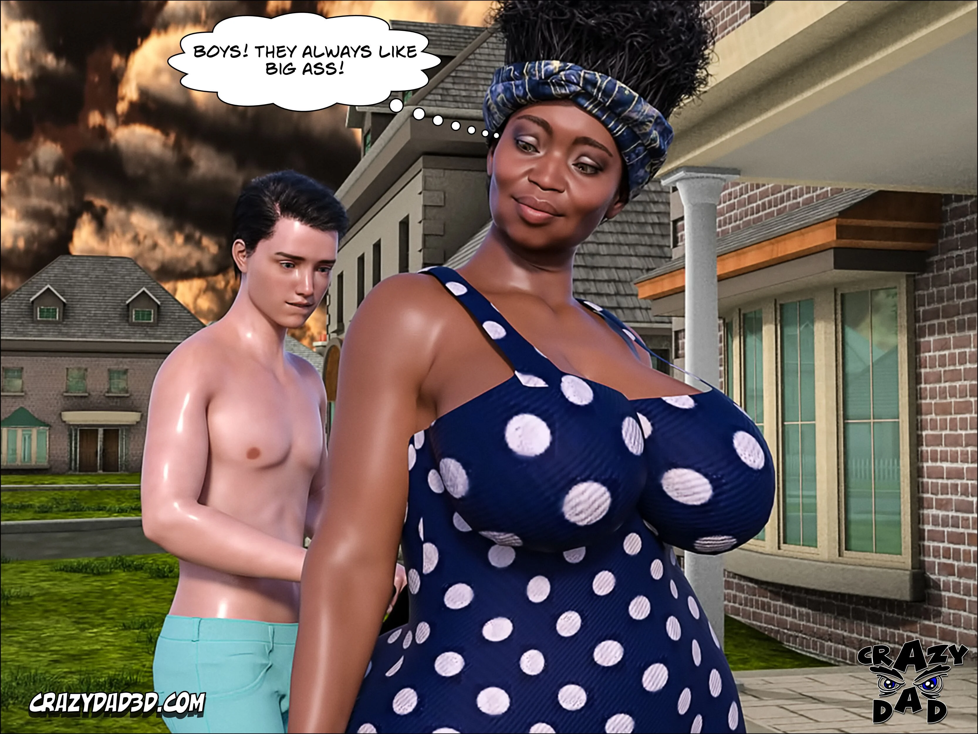 Mom's Help [CrazyDad3D] 23 . Mom's Help - Chapter 23 [CrazyDad3D] – page 19