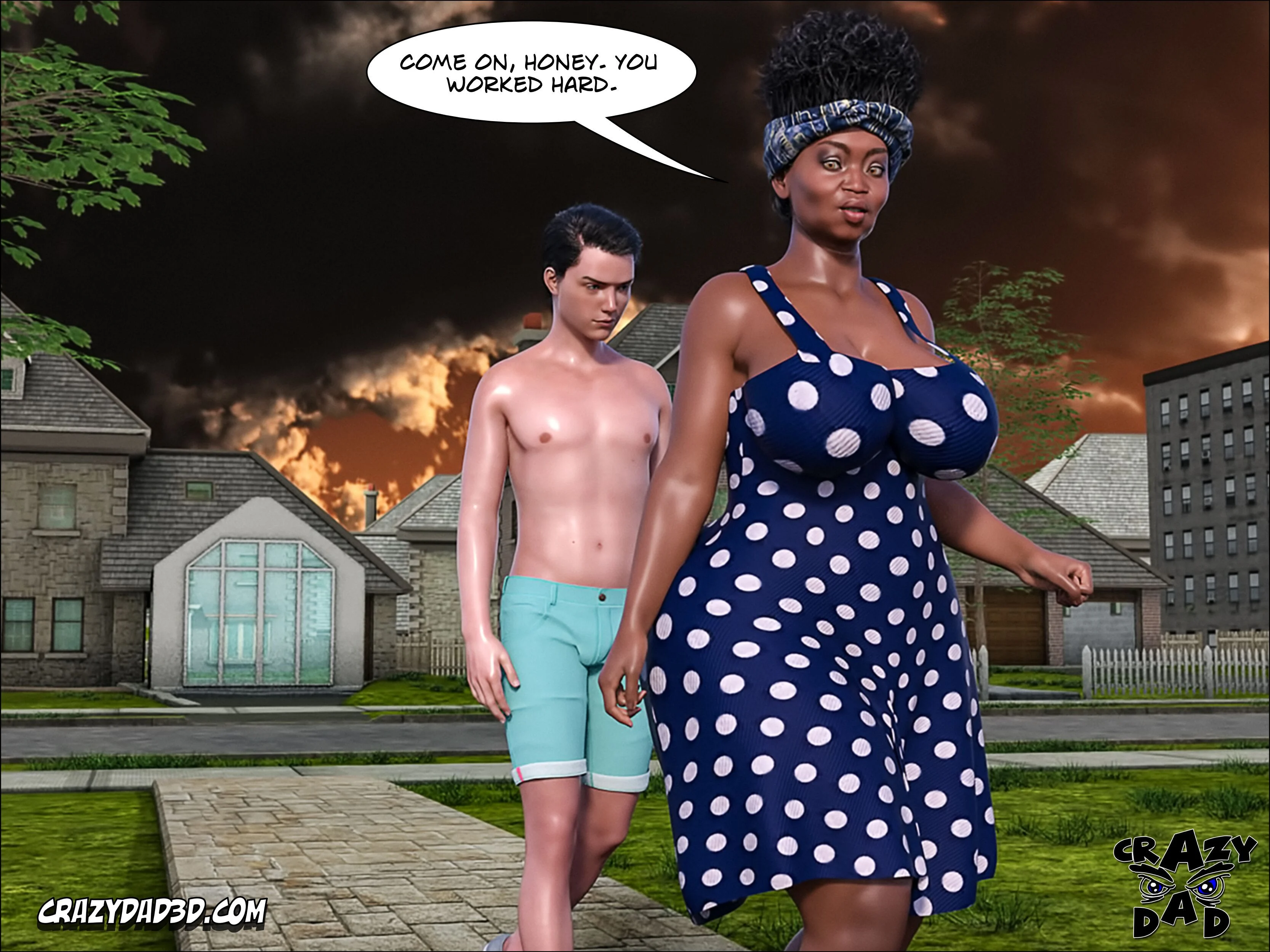 Mom's Help [CrazyDad3D] 23 . Mom's Help - Chapter 23 [CrazyDad3D] – page 25