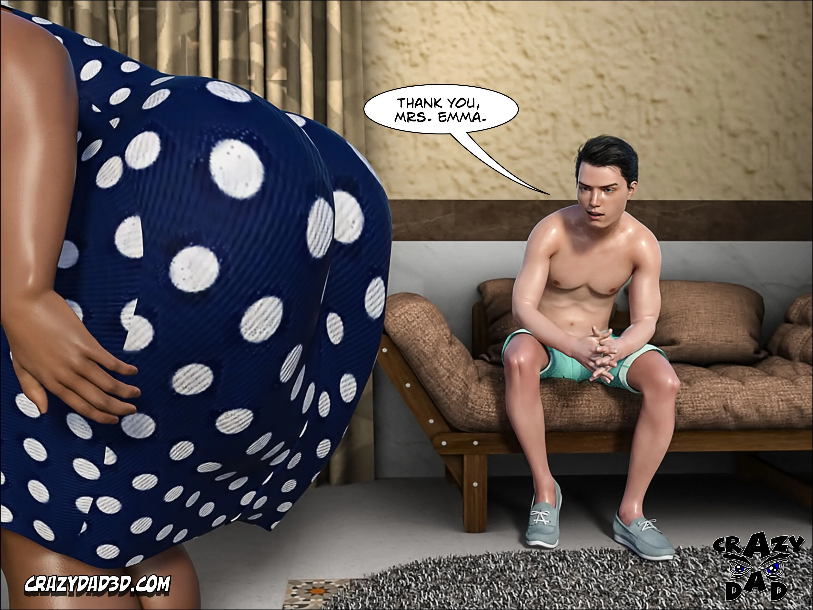Mom's Help [CrazyDad3D] 23 . Mom's Help - Chapter 23 [CrazyDad3D] – page 32