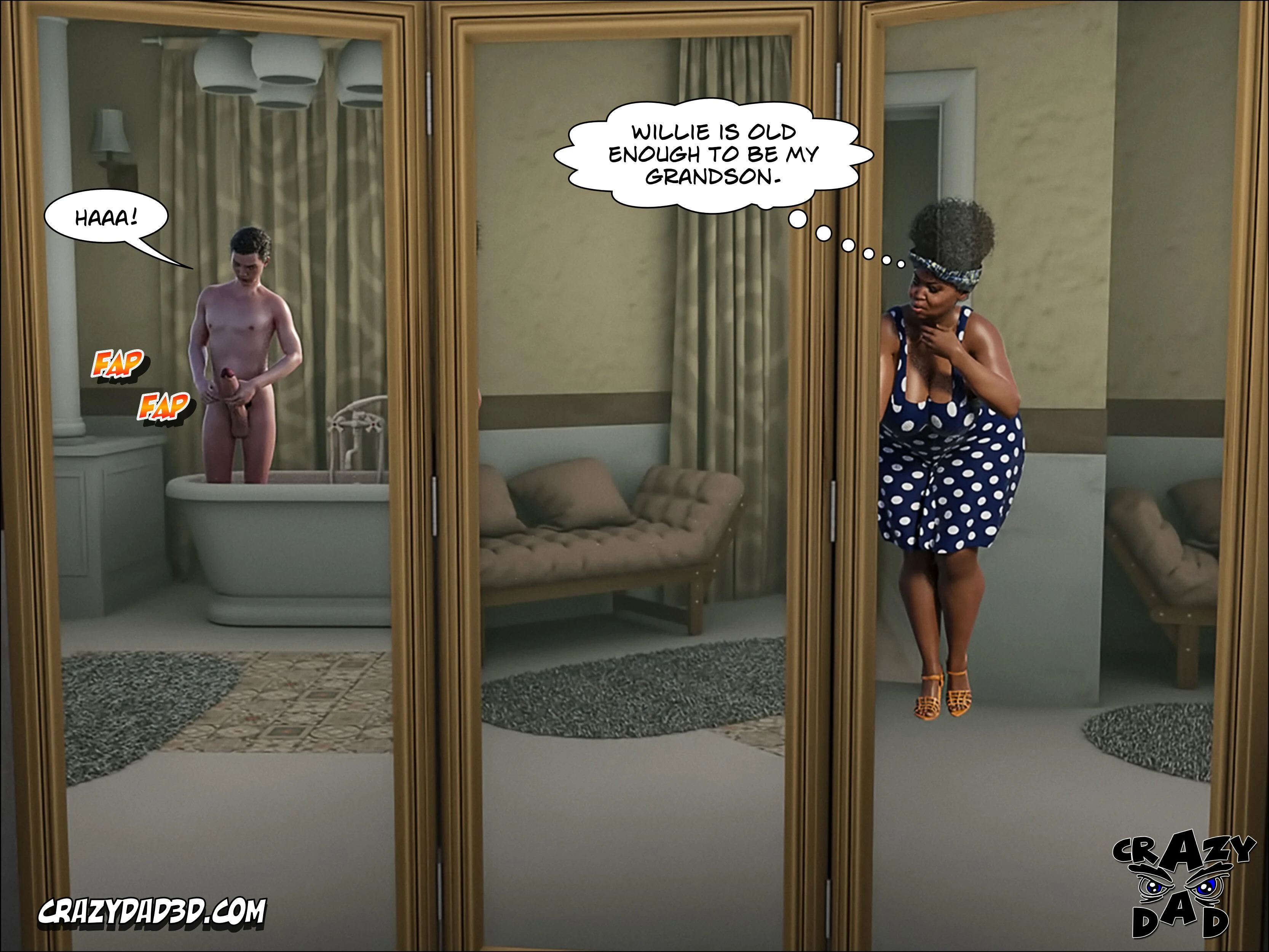 Mom's Help [CrazyDad3D] 23 . Mom's Help - Chapter 23 [CrazyDad3D] – page 43