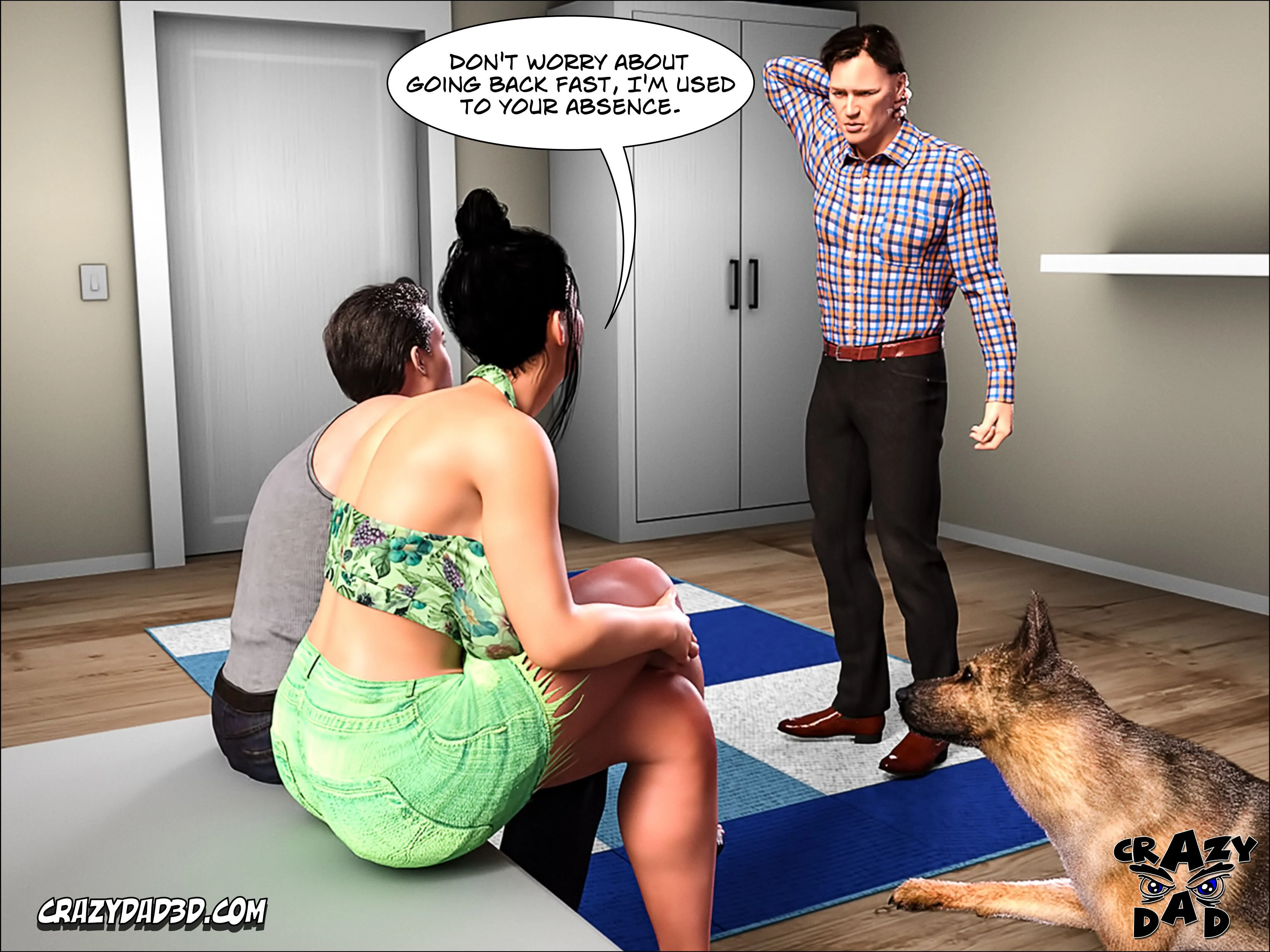 Mom's Help [CrazyDad3D] 21 . Mom's Help - Chapter 21 [CrazyDad3D] – page 11